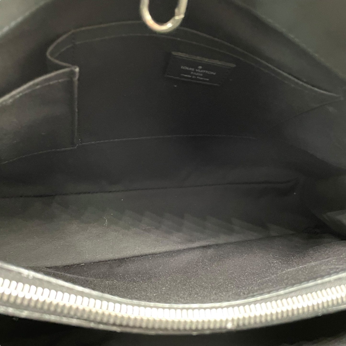 極美品 LOUIS VUITTON ルイヴィトン パッシィ GM エピ ビジネスバッグ ビジネストート トートバッグ ハンドバッグ M59252 黒 ブラック ノワール レザー シルバー金具 肩掛け可 メンズ レディース C