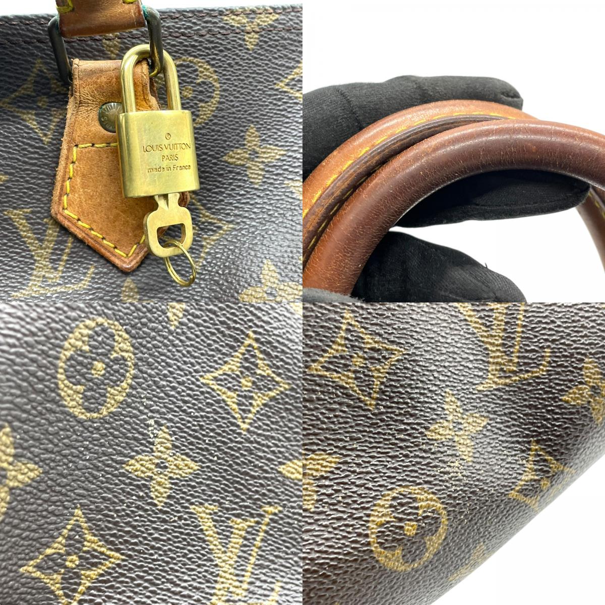 LOUIS VUITTON ルイヴィトン モノグラム スピーディ30 2WAY ボストンバッグ ミニボストン M41526 斜め掛け可 PVC レザー ブラウン ゴールド金具 パドロック ハンドバッグ レディース D