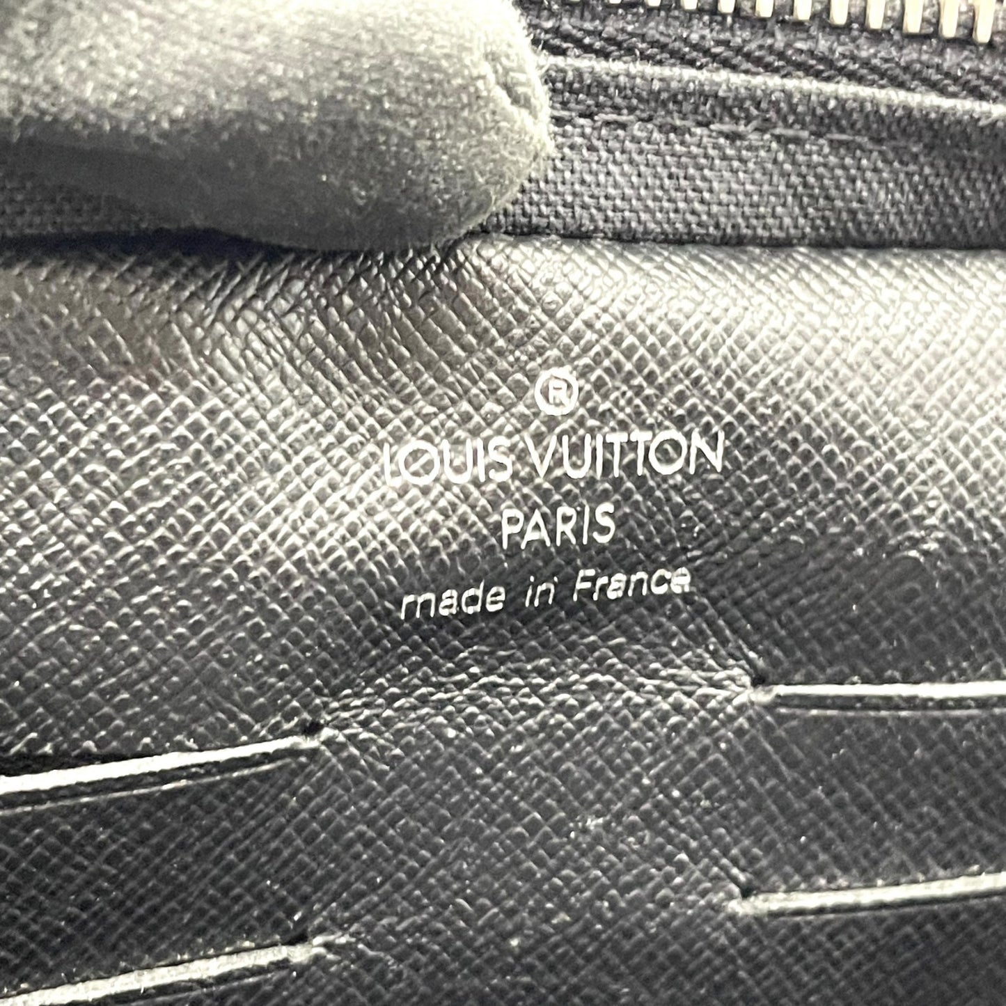 美品 LOUIS VUITTON ルイヴィトン タイガ パヴェル クラッチバッグ セカンドバッグ レザー 黒 ブラック シルバー金具 M31142 ストラップ付 メンズ D