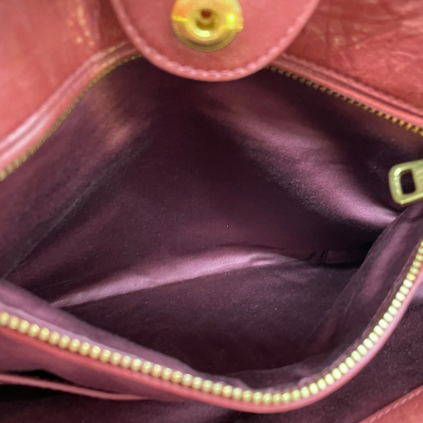 ミュウミュウ MIU MIU レザー ハンドバッグ トートバッグ ピンク ヴィッテロ miu miu VITELLO SHINE 2way Red Tote Bag K5