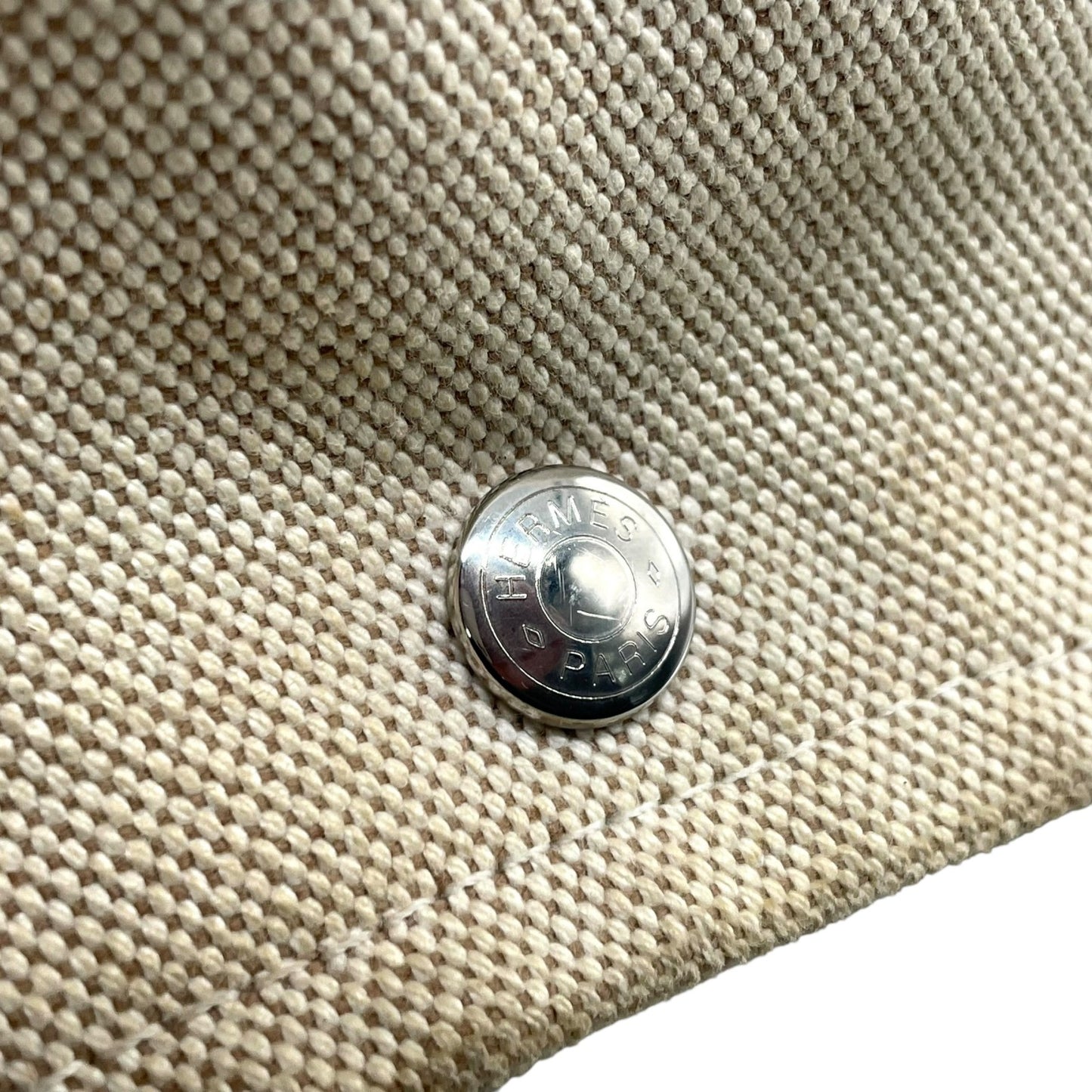 エルメス HERMES エールライン メッセンジャーPM ベージュ キャンバス ショルダーバッグ メンズ レディース ユニセックス B4