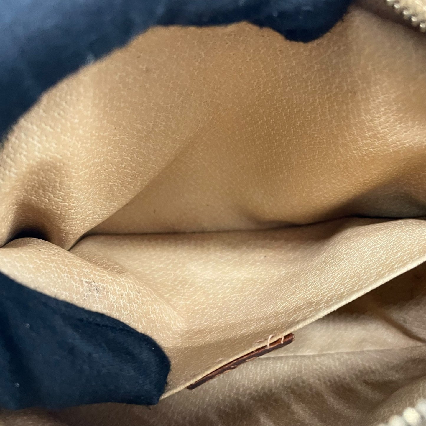 Authentic CELINE Vintage Macadam Shoulder Bag Trionf Camera Bag Brown PVC Leather Gold Hardware Women's Adjustable Strap Crossbody