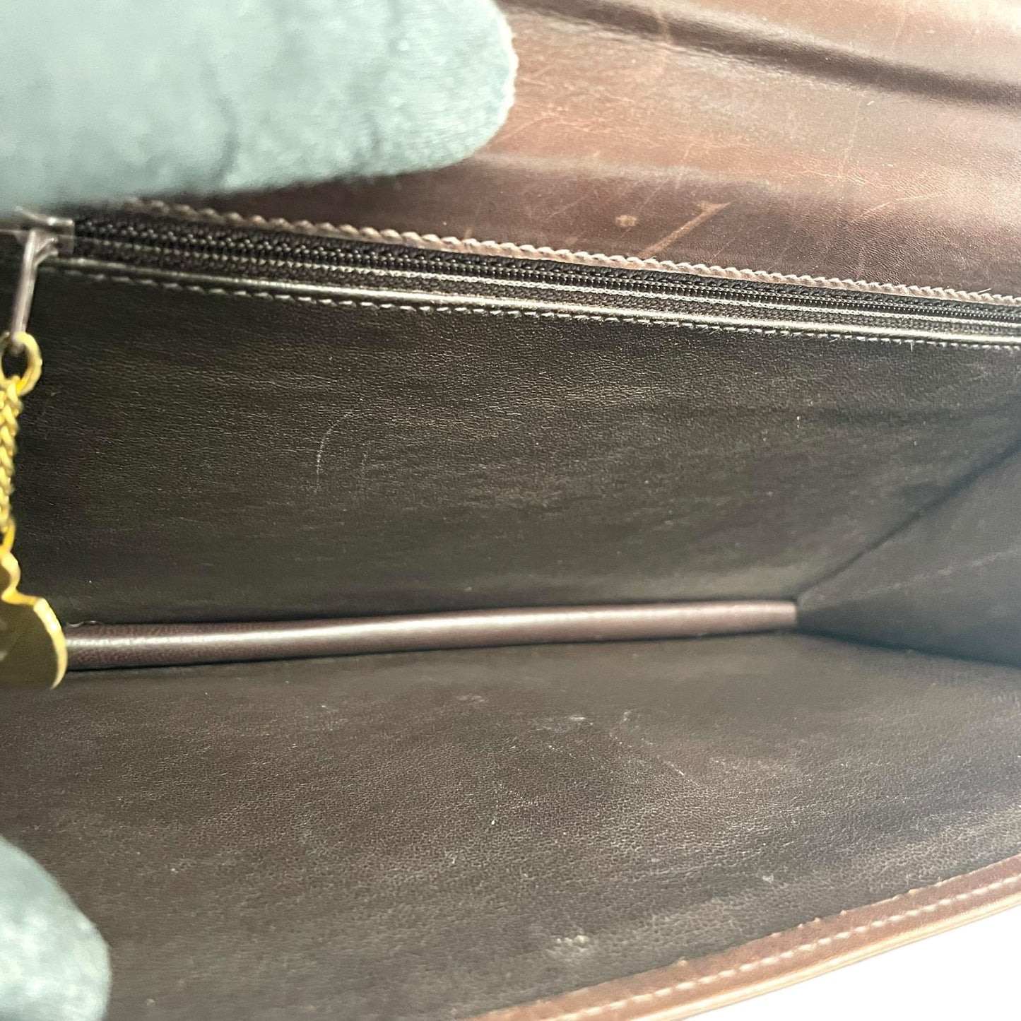 美品 CELINE セリーヌ ハンドバッグ ヴィンテージ 茶 ブラウン レザー ゴールド金具 トップハンドル 手提げ フラップ開閉 ロゴ トリオンフ レディース C