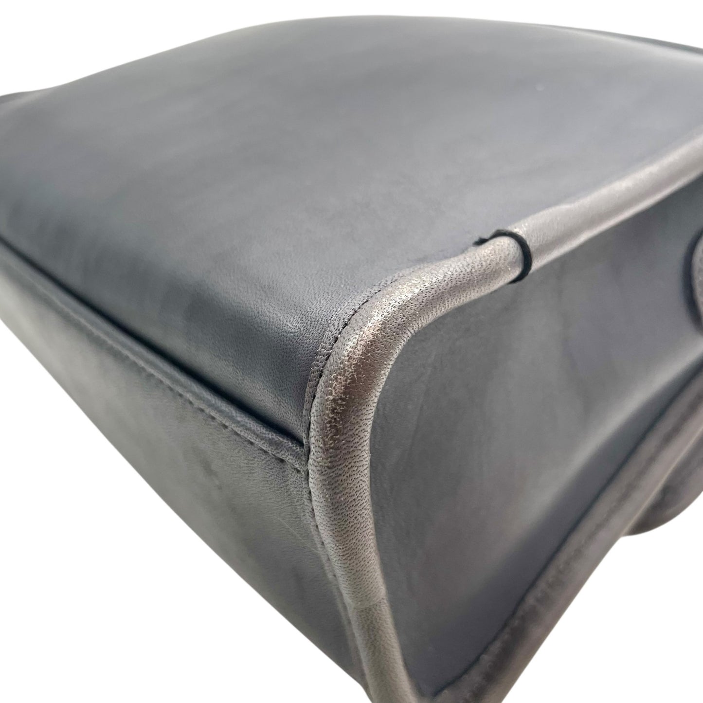 COACH オールドコーチ 2WAY ハンドバッグ ショルダーバッグ 紺 ネイビー オールレザー ターンロック ゴールド金具 クロスボディ 斜め掛け レディース S84