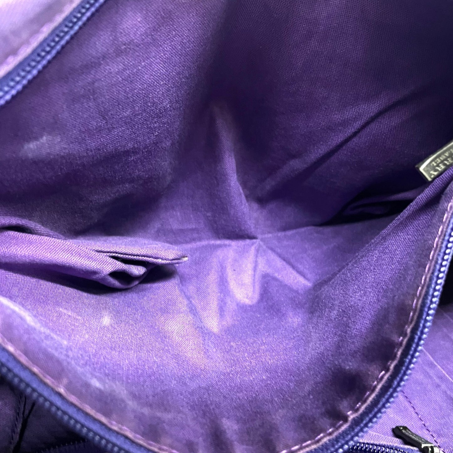 Authentic Burberry Black Label Business Tote Bag Black Nylon A4 Shoulder Men Unisex Large