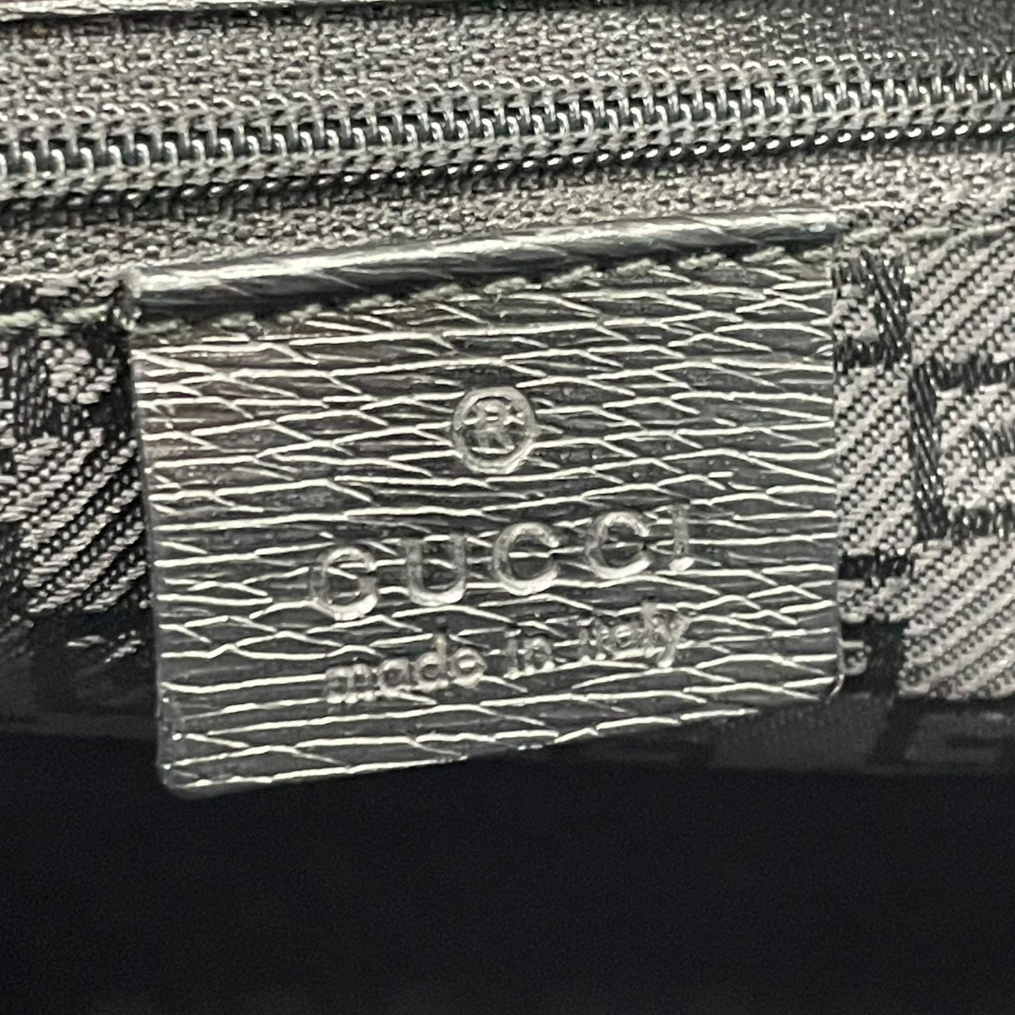 美品 GUCCI グッチ レザー ビジネスバッグ ブラック ゴールド金具 A4収納可 ハンドバッグ メンズ レディース 正規品 D