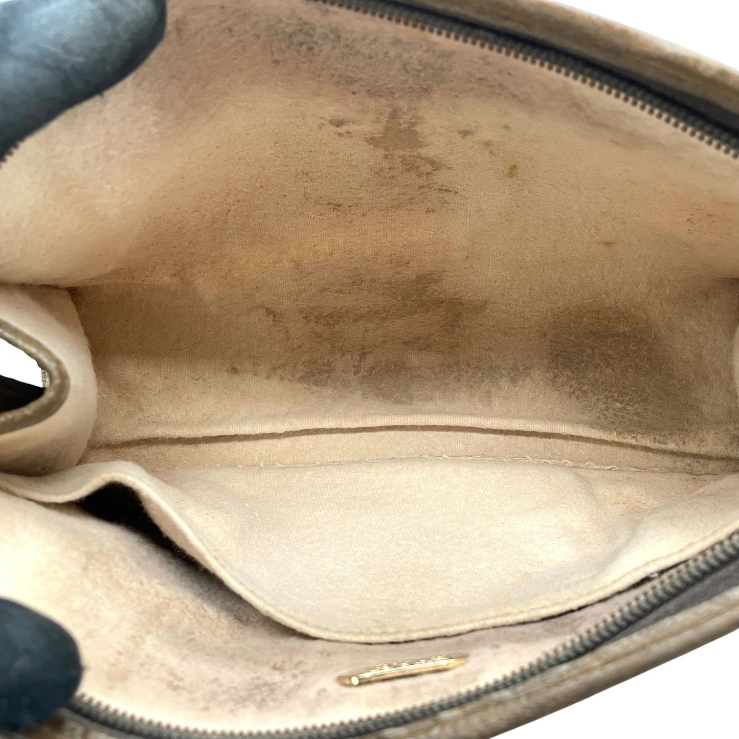 GUCCI グッチ GGプラス グッチプラス クラッチバッグ セカンドバッグ グレー ベージュ PVC レザー ゴールド金具 オールドグッチ ヴィンテージ メンズ レディース K11