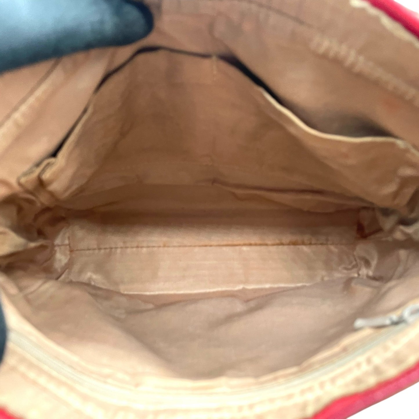 バーバリーズ Burberrys ヴィンテージ トートバッグ ハンドバッグ ノバチェック 赤 レッド レザーロングハンドル D4