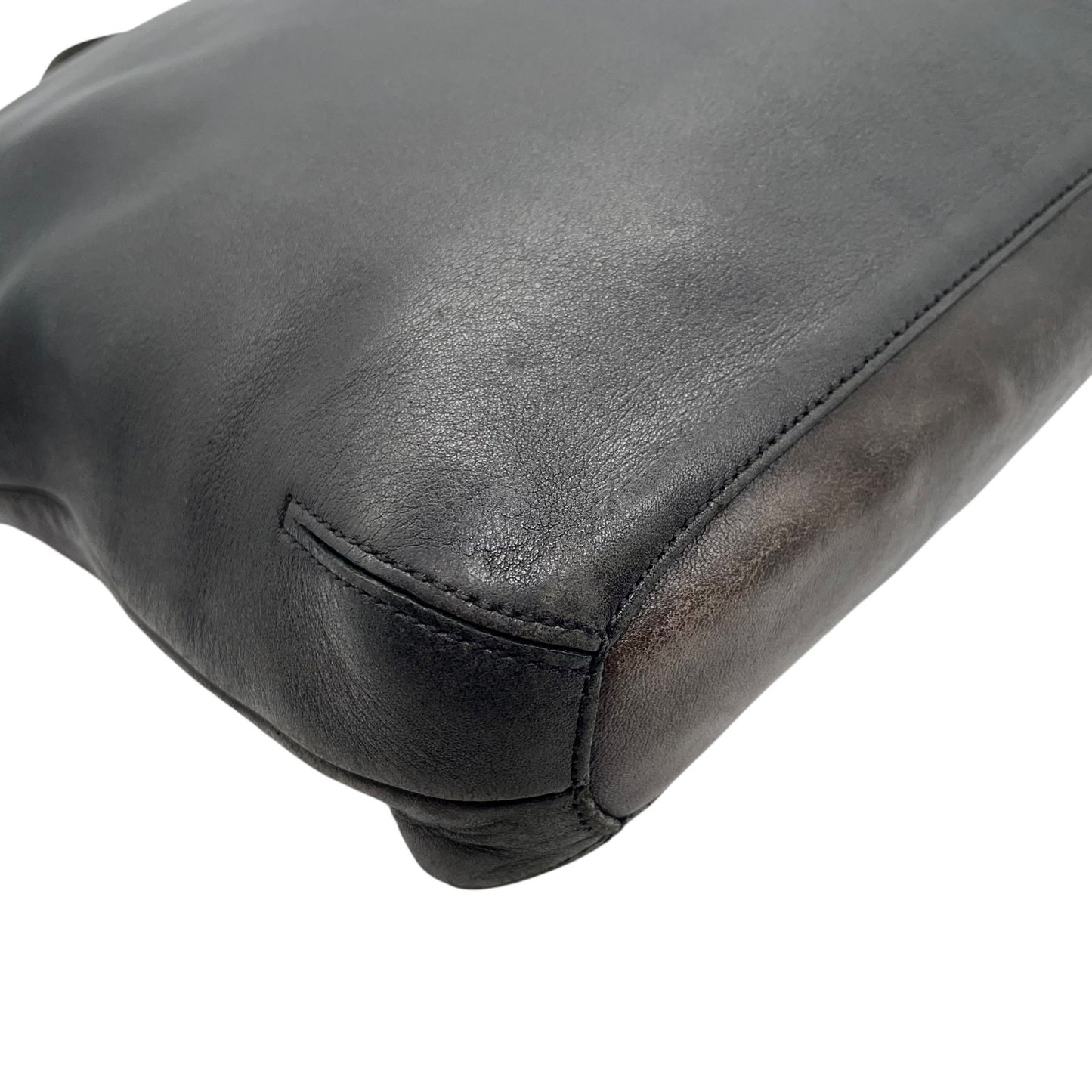 COACH コーチ オールドコーチ レザー ショルダーバッグ ブラック 黒 ヴィンテージ 9188 U2 本革 シンプル ミニマルデザイン USA製 Old Coach Shoulder Bag