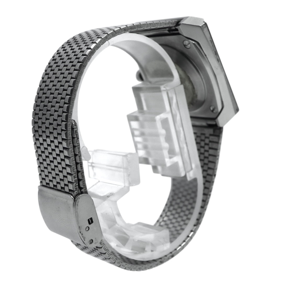 【稼働品】 RADO Elegance ラドー エレガンス 腕時計 自動巻き シルバー文字盤 スクエア デイト表示 メンズ レディース ユニセックス ヴィンテージ アナログ ドレスウォッチ アンティーク クラシック メッシュブレス G4