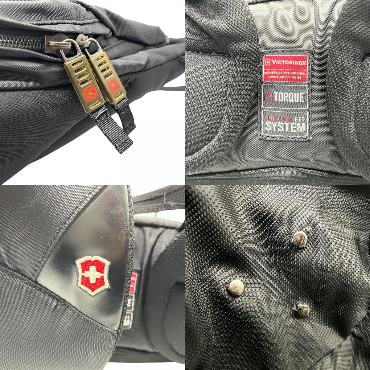 ビクトリノックス VICTORINOX バックパック リュック 黒 ブラック ナイロン メンズ レディース ユニセックス 大容量 多機能 軽量 通勤 通学 U13