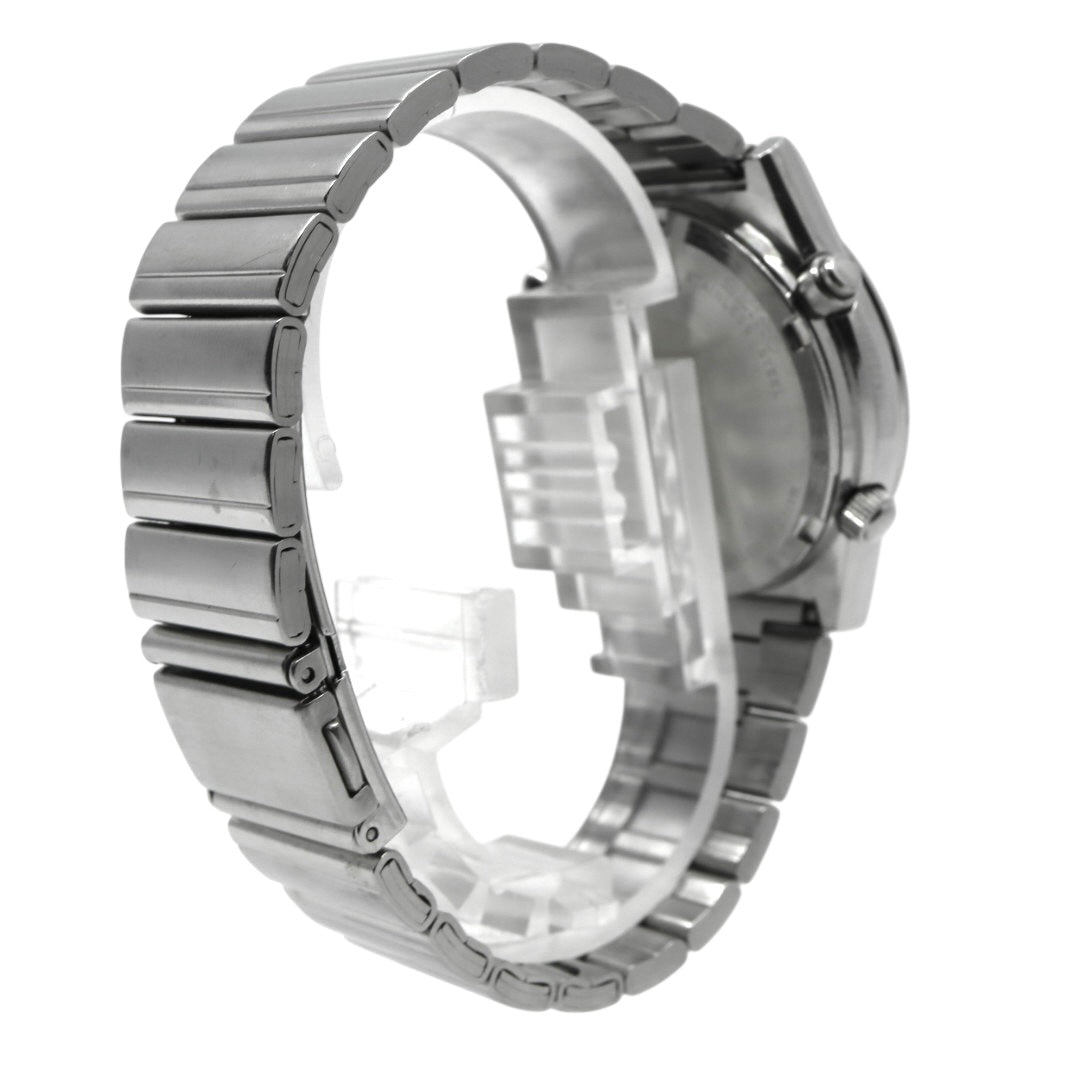 【美品/稼働品/電池交換済】セイコー SEIKO クロノグラフ 7A38-7280 メンズ腕時計 クオーツ アナログ デイデイト タキメーター ホワイト文字盤 シルバー ヴィンテージ 80年代 レトロ クリーニング済 G2