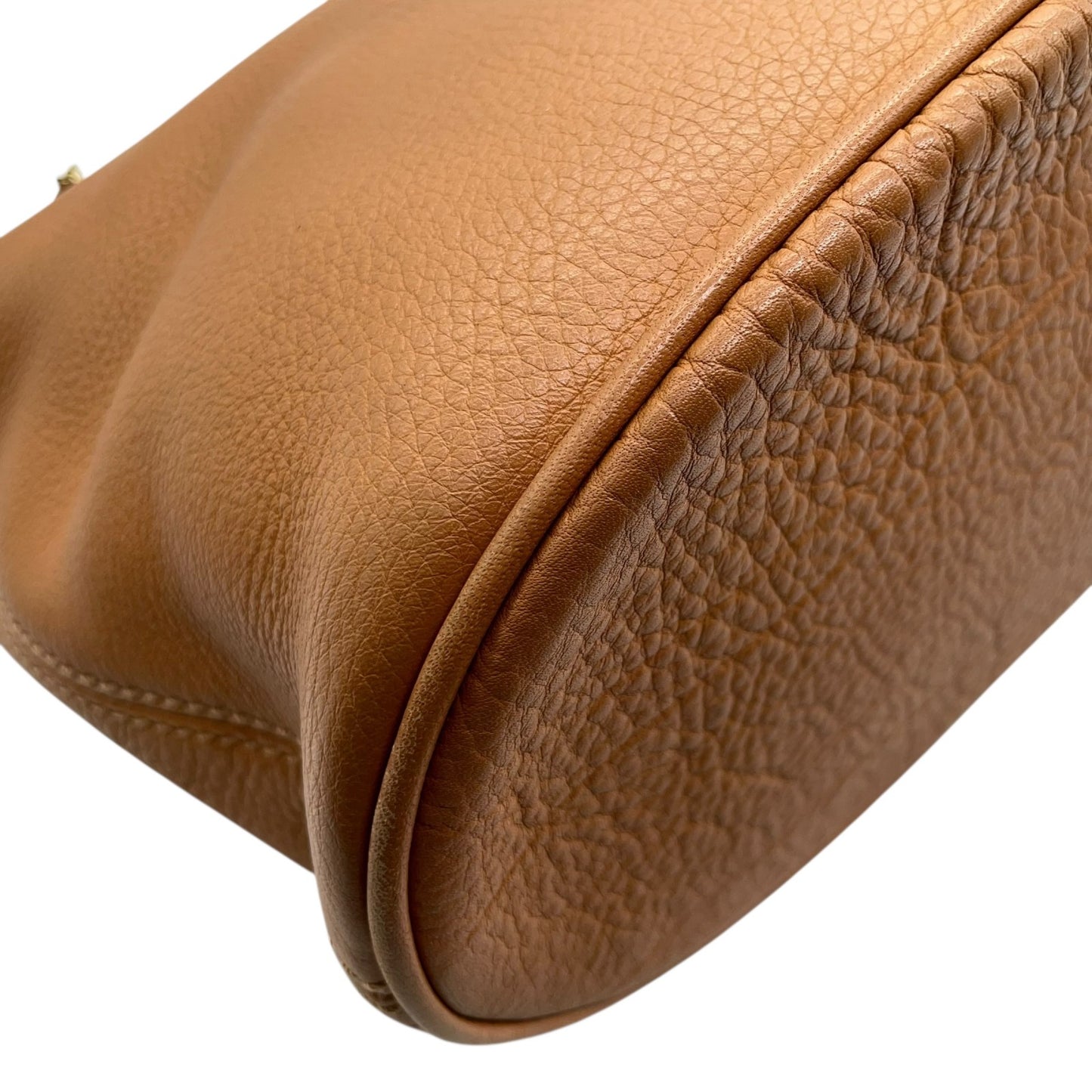 コーチ COACH ショルダーバッグ メッセンジャーバッグ キャメル ブラウン オールレザー シボ革 ゴールド金具 USA製 オールドコーチ ヴィンテージ 斜め掛け可 レディース U17