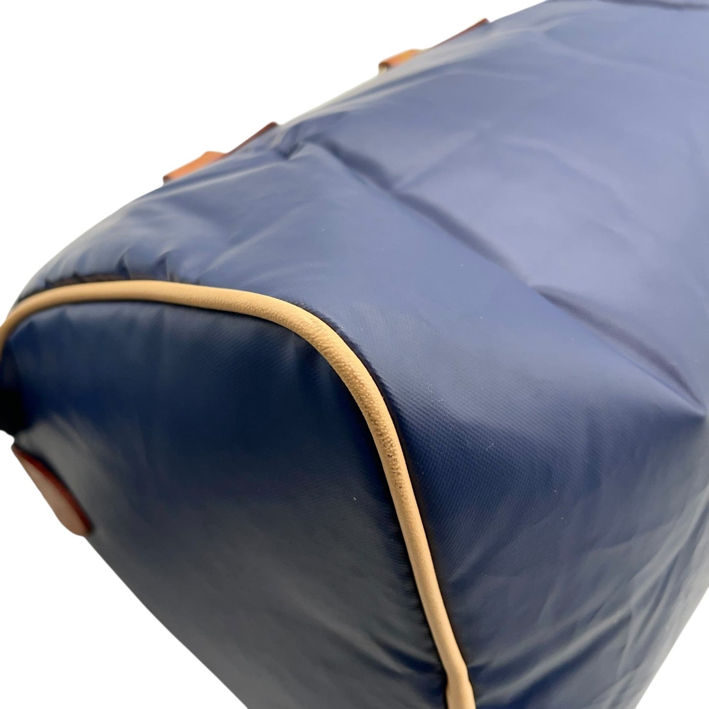 ハンティングワールド HUNTING WORLD ナイロン レザー ボストンバッグ ネイビー 紺 ブラウン 茶色 旅行 出張 軽量 メンズ レディース U17