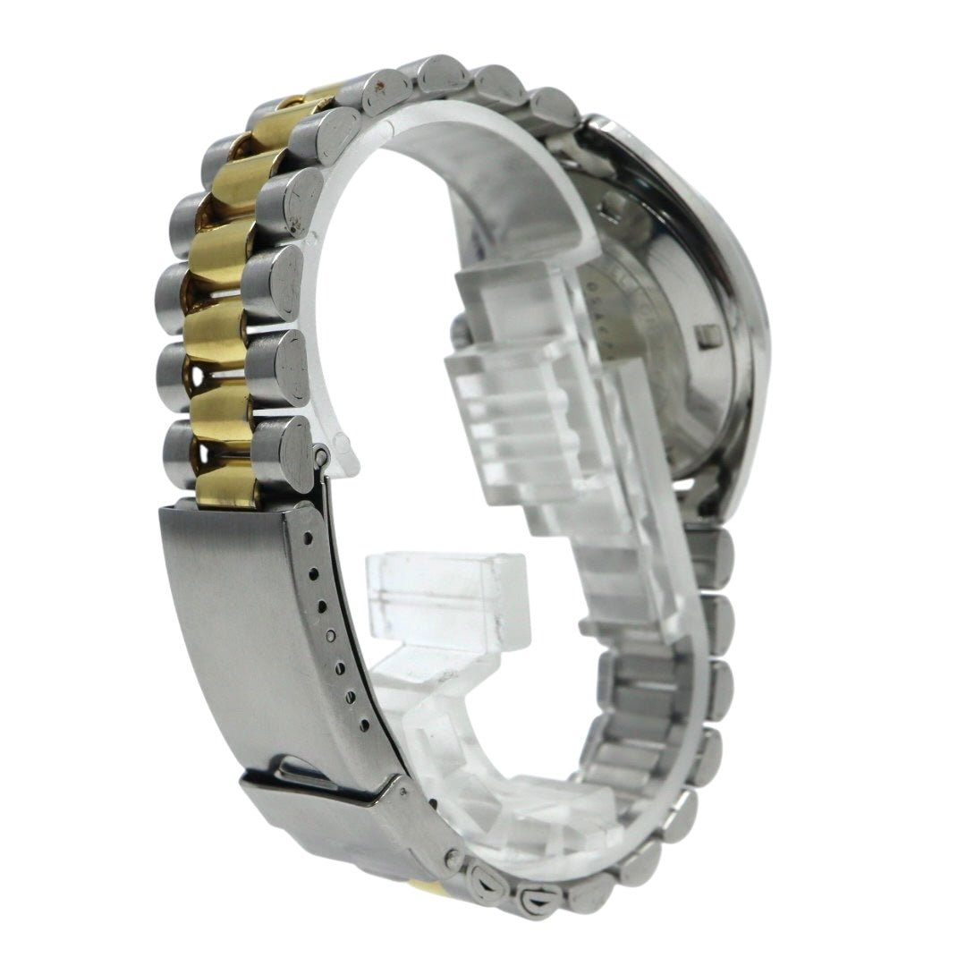 シチズン CITIZEN レオパード スーパー ビート8 自動巻き 腕時計 ヴィンテージ 1970年代 ステンレススチール シルバー×ゴールド 自動巻き 26石 メンズ G5