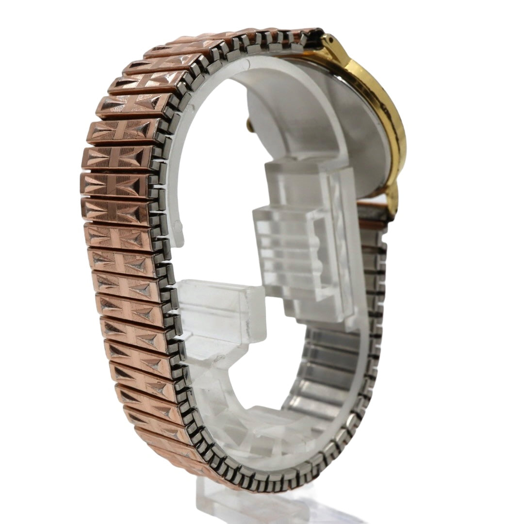 【電池交換済／稼働品】SEIKO セイコー アベニュー 腕時計 クオーツ スモールセコンド ローマンインデックス ゴールド シルバー メンズ レディース ユニセックス ドレスウォッチ ビンテージ アンティーク クラシック レトロ 2K23-6000 G4