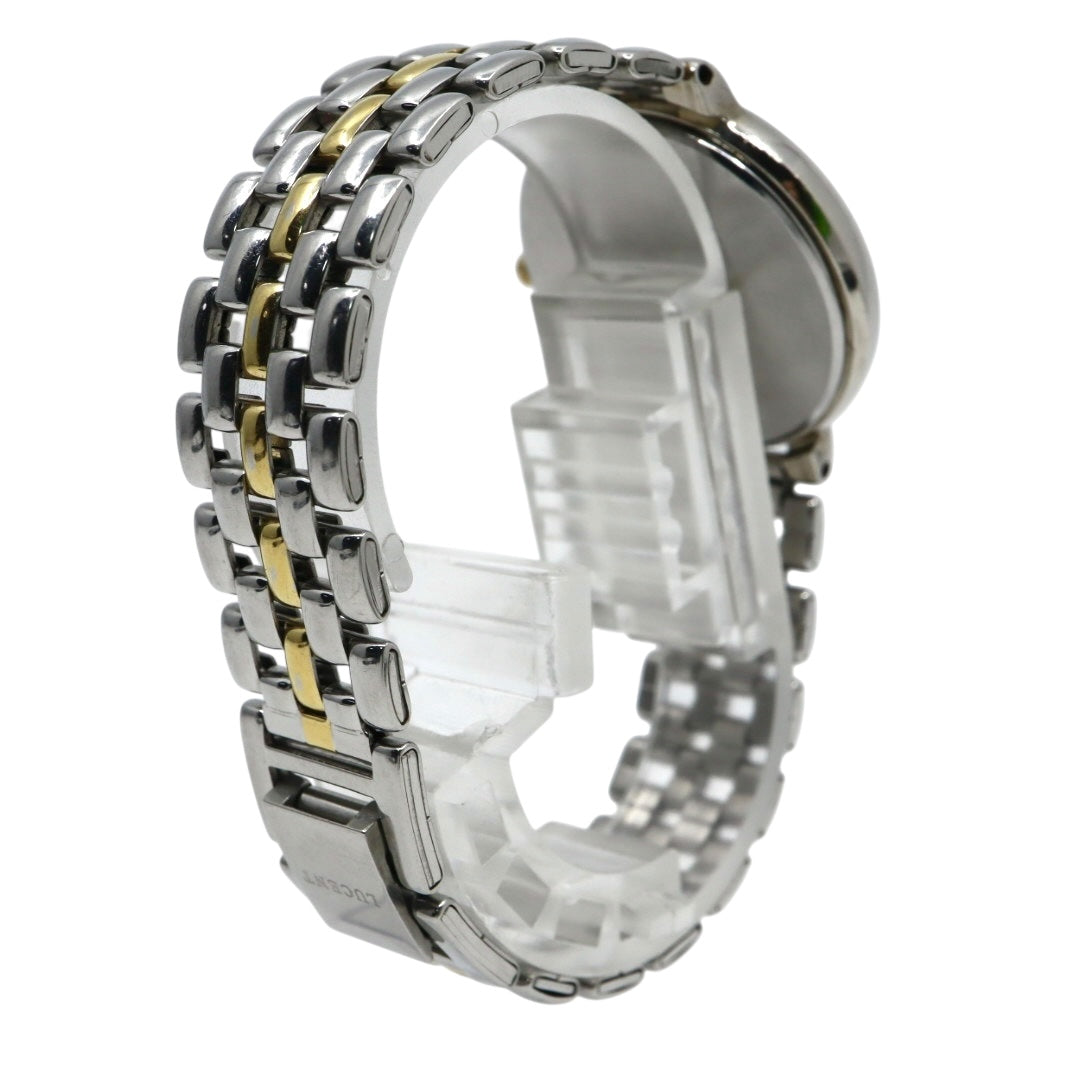 【電池交換済／稼働品】SEIKO セイコー ルーセント 腕時計 メンズ レディース ユニセックス クオーツ アナログ ローマンインデックス コンビカラー シルバー ゴールド ドレスウォッチ クラシックデザイン ビンテージ ファッション 7N01-614A G4