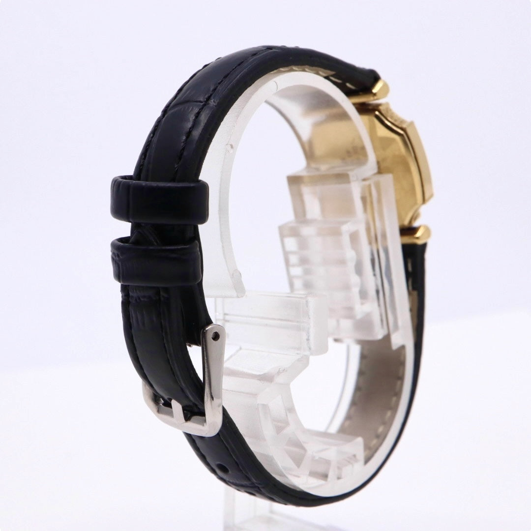 【稼働品/新品ベルト】シチズン エクセラ 腕時計 2200-221389 レディース クオーツ アナログ ローマンインデックス ブラック文字盤 ゴールド GP レザー ドレスウォッチ クラシック エレガント ヴィンテージ G9