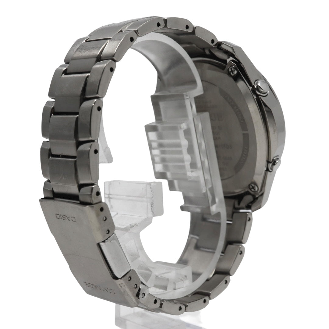 【美品/稼働品】カシオ リニエージ 腕時計 LIW-M610TDS 電波ソーラー チタン サファイアガラス メンズ ブラック ゴールド アナログ ワールドタイム MULTI BAND 6 ウェーブセプター ビジネス 軽量 G10