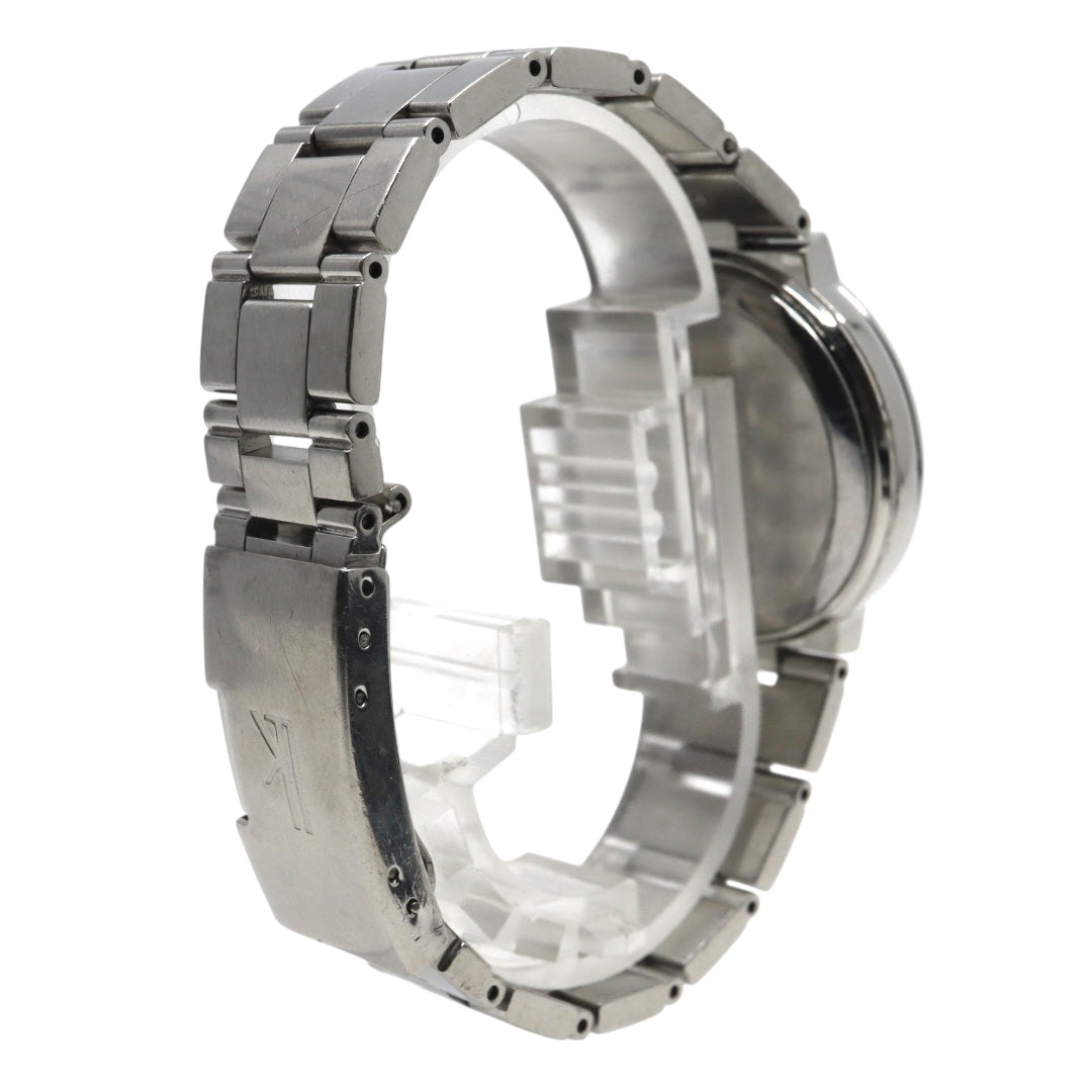 【美品/電池交換済】SEIKO セイコー ルキア 7T92-0AA0 クロノグラフ 腕時計 レディース クオーツ 10気圧防水 ステンレス レッド 赤文字盤 シルバー デイト タキメーター 日本製 ビジネス カジュアル エレガント G10 lukia