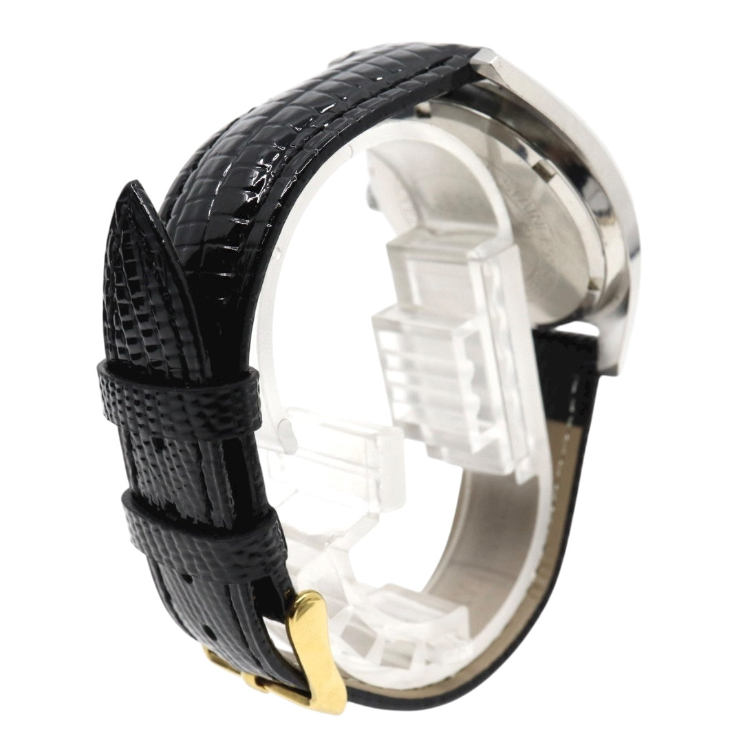 【美品】CITIZEN 手巻き 17JEWELS ヴィンテージ デイト付き メンズ 腕時計 シルバー文字盤 クラシックデザイン シチズン G11