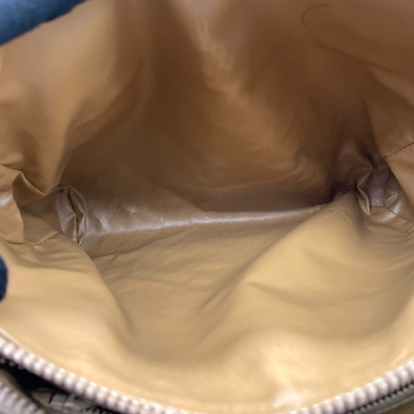 CELINE セリーヌ オールドセリーヌ マカダム柄 ハンドバッグ ショルダーバッグ ワンショルダー 肩掛け PVC レザー 本革 ブラウン 茶色 ゴールド金具 ファスナー開閉 ヴィンテージ K12