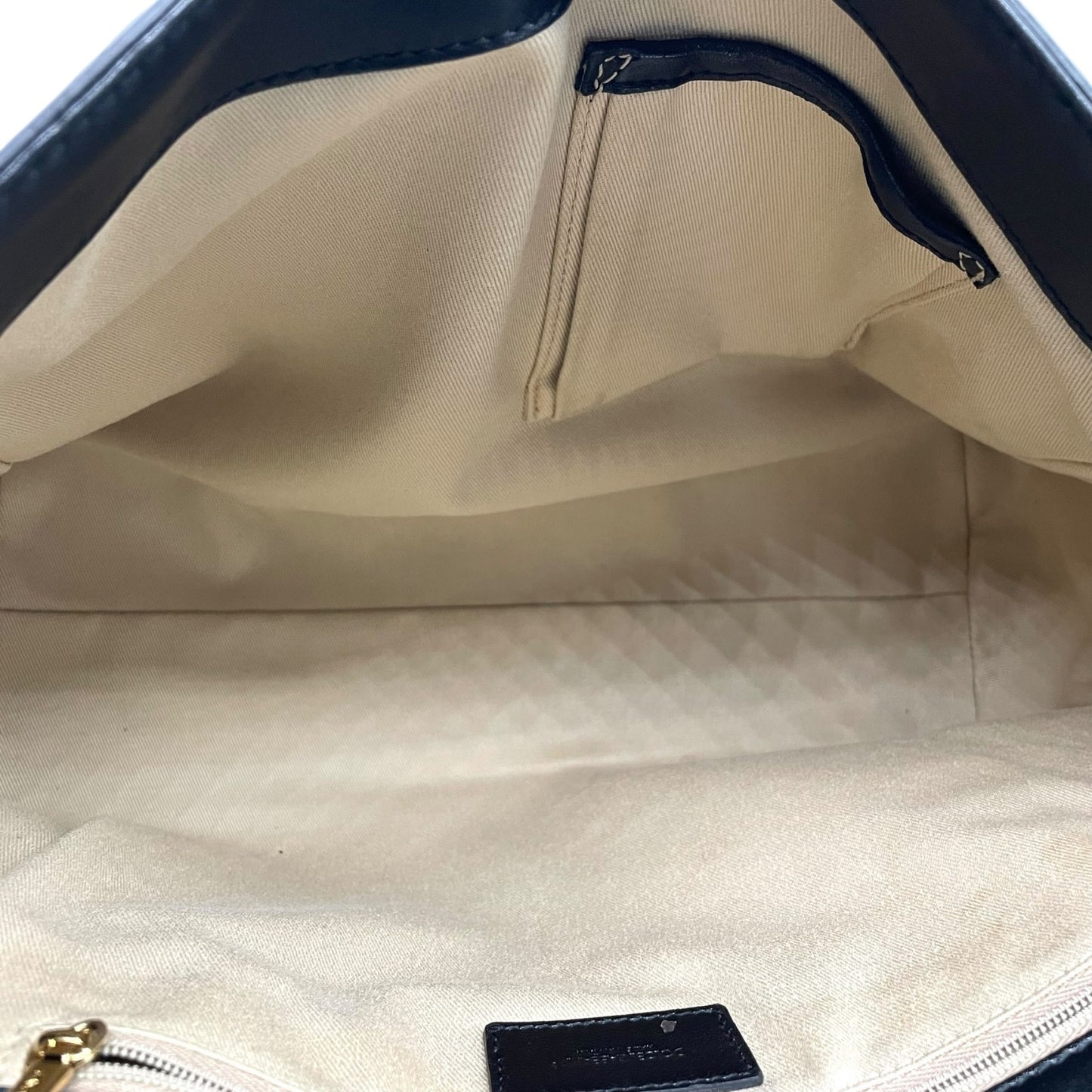 Authentic DOLCE&GABBANA Sicily Heritage 2WAY Handbag Tote Shoulder Bag Black White Ivory Lace Leather Gold Hardware Women's