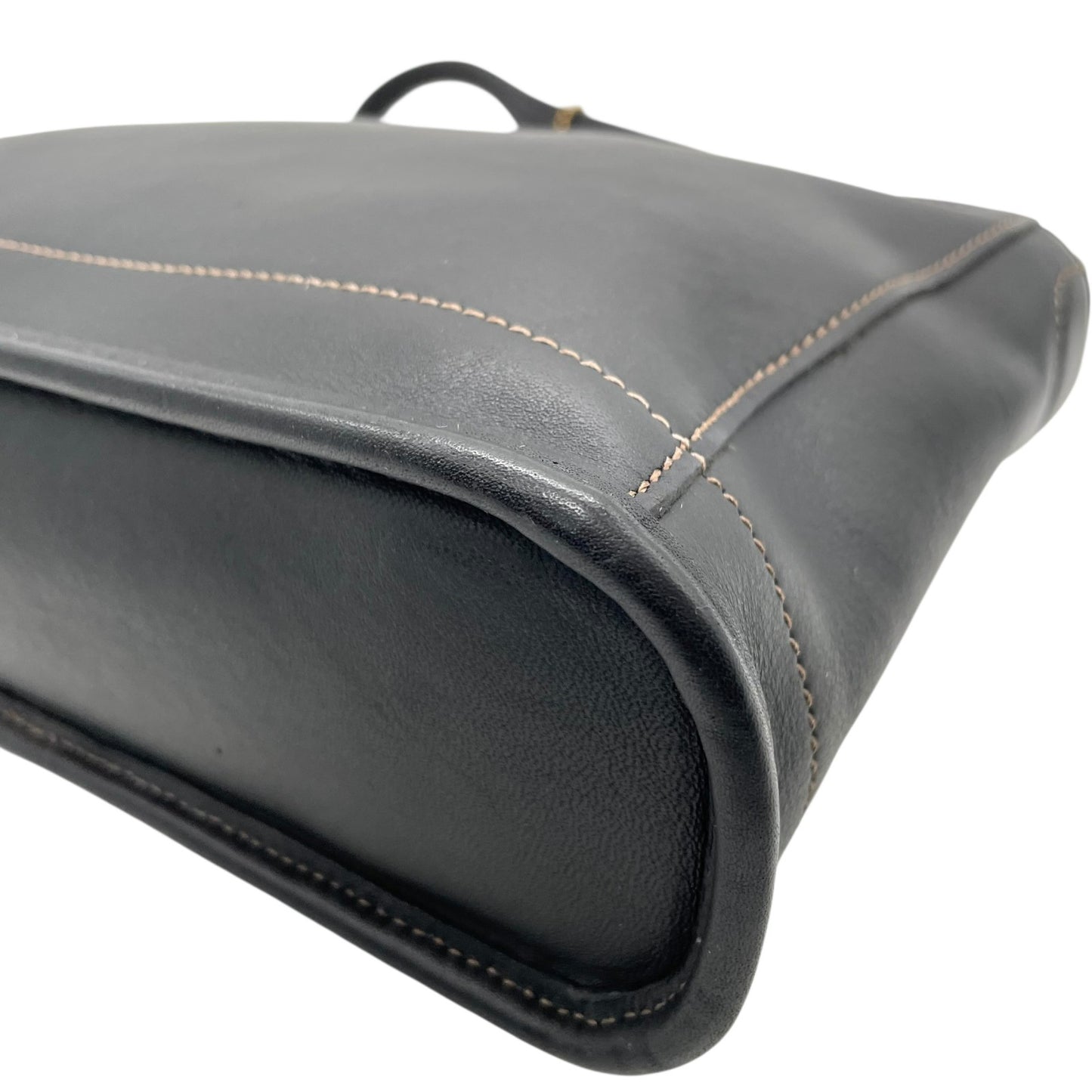 美品 COACH オールドコーチ VINTAGE ヴィンテージ ショルダーバッグ オールレザー 黒 ブラック グラブタンレザー グレインレザー 肩掛け ワンショルダー 本革 9309 U13