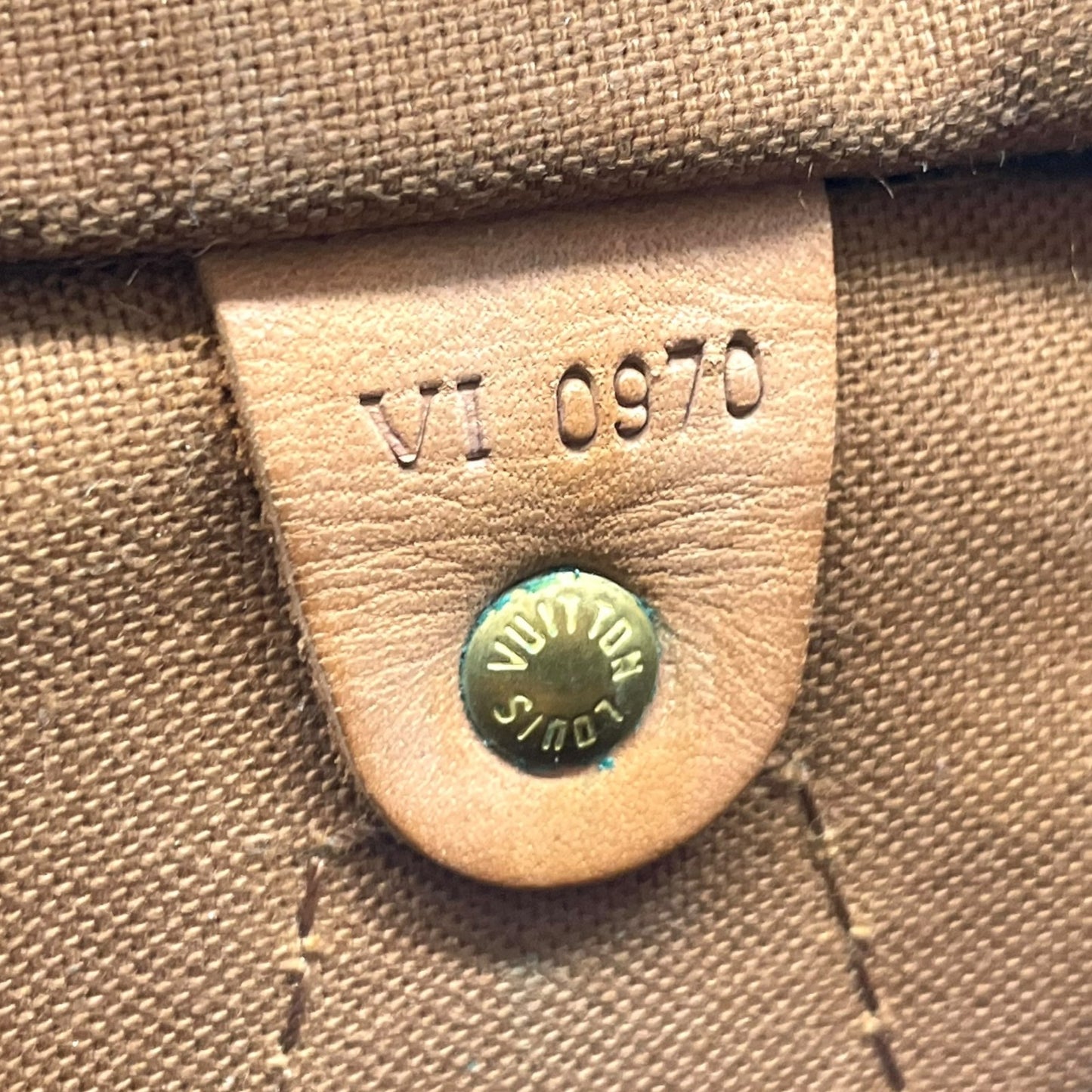 LOUIS VUITTON ルイヴィトン モノグラム スピーディ30 2WAY ボストンバッグ ミニボストン M41526 斜め掛け可 PVC レザー ブラウン ゴールド金具 パドロック ハンドバッグ レディース D