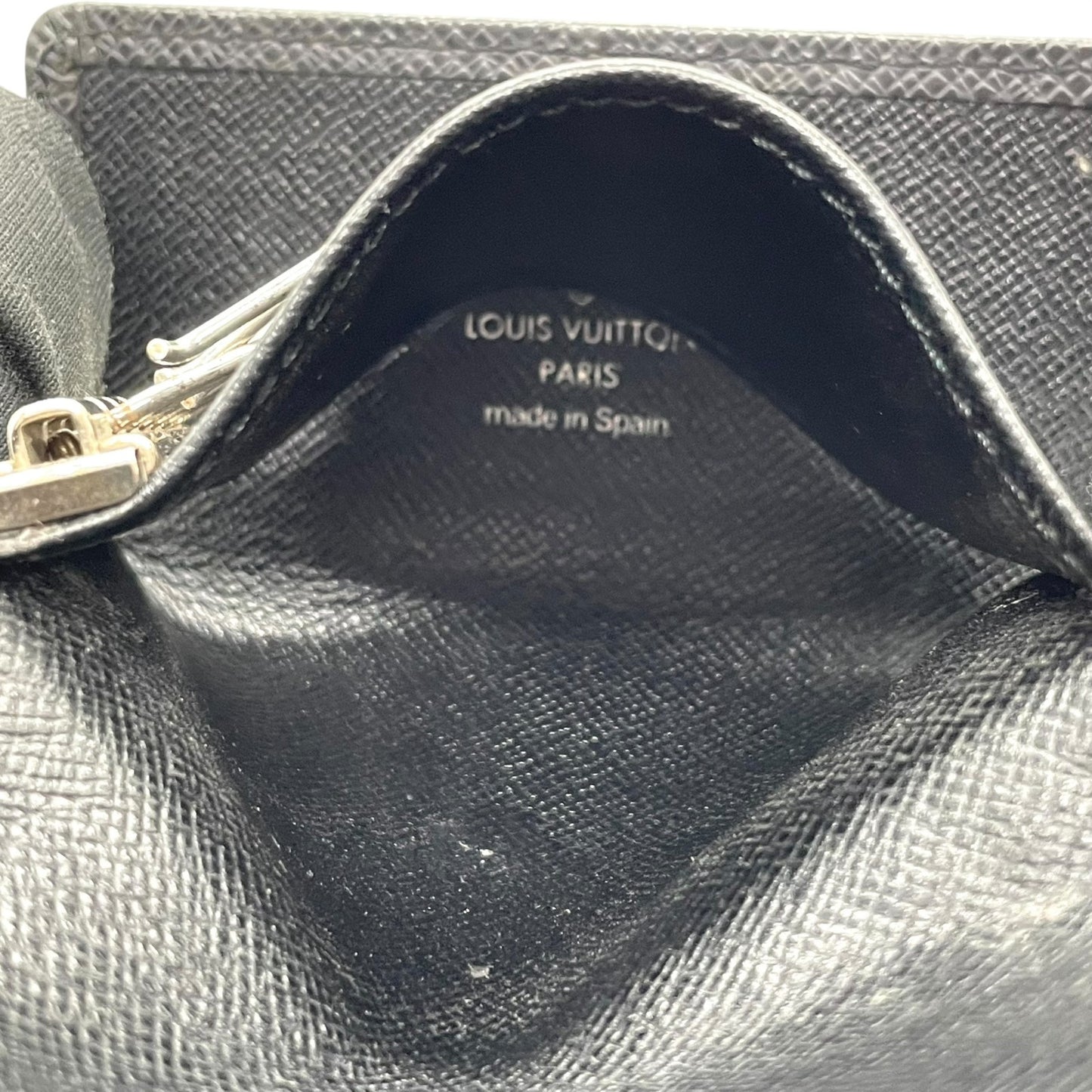 LOUIS VUITTON ルイヴィトン ミュルティクレ 6 タイガ 6連キーケース M30532 黒 ブラック レザー シルバー金具 メンズ W5