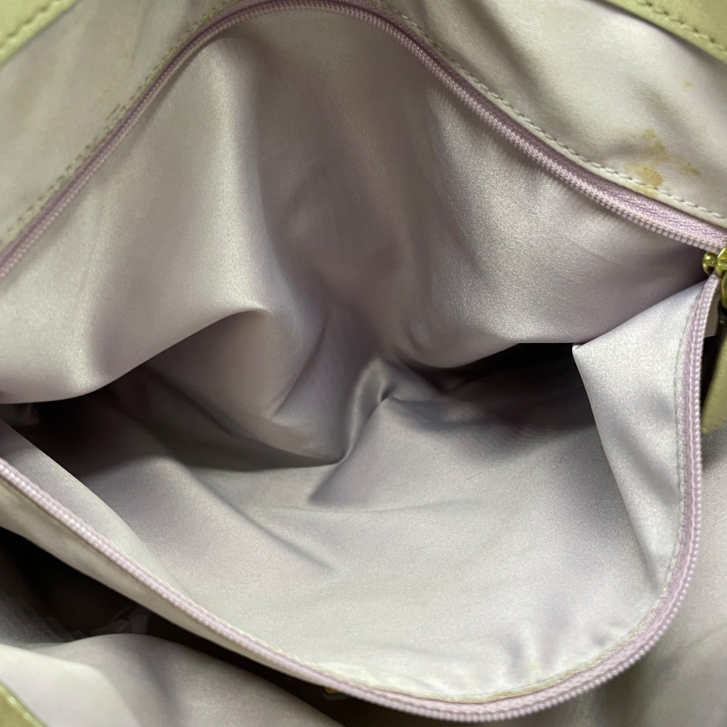 COACH コーチ トートバッグ ショルダーバッグ F16475 コレット シグネチャー キャリーオール サテン キャンバス レザー ベージュ ゴールド 肩掛け可 レディース E10