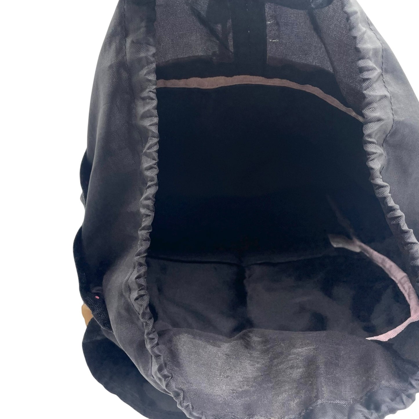 美品 アウトドアプロダクツ OUTDOOR PRODUCTS コーデュラ リュックサック バックパック 黒 ブラック ドット柄 S93