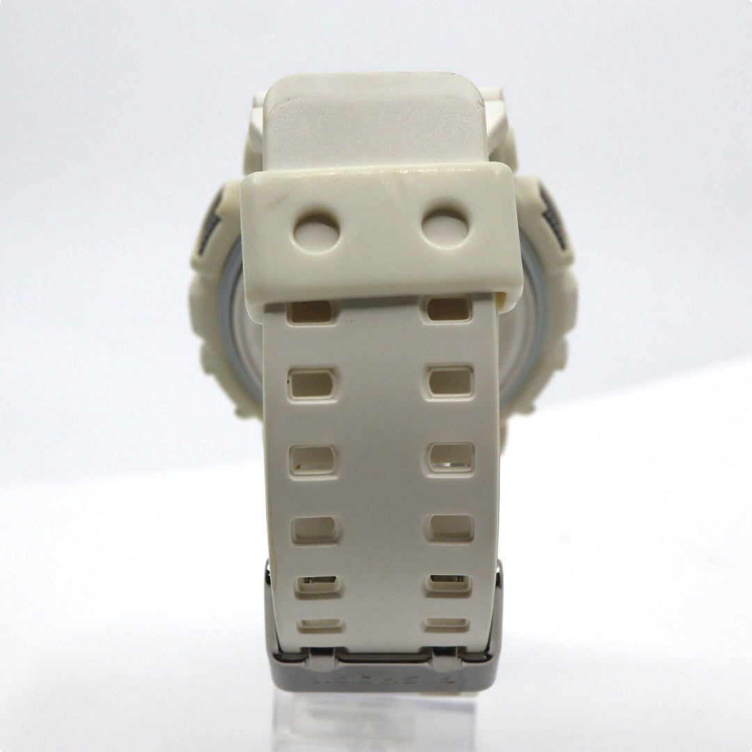 【美品/クリーニング済】カシオ G-SHOCK 腕時計 GA-110RG メンズウォッチ デジアナ アナデジ クォーツ ホワイト ブラック ゴールド ストリート カジュアル 耐衝撃構造 20気圧防水 稼働品 G7