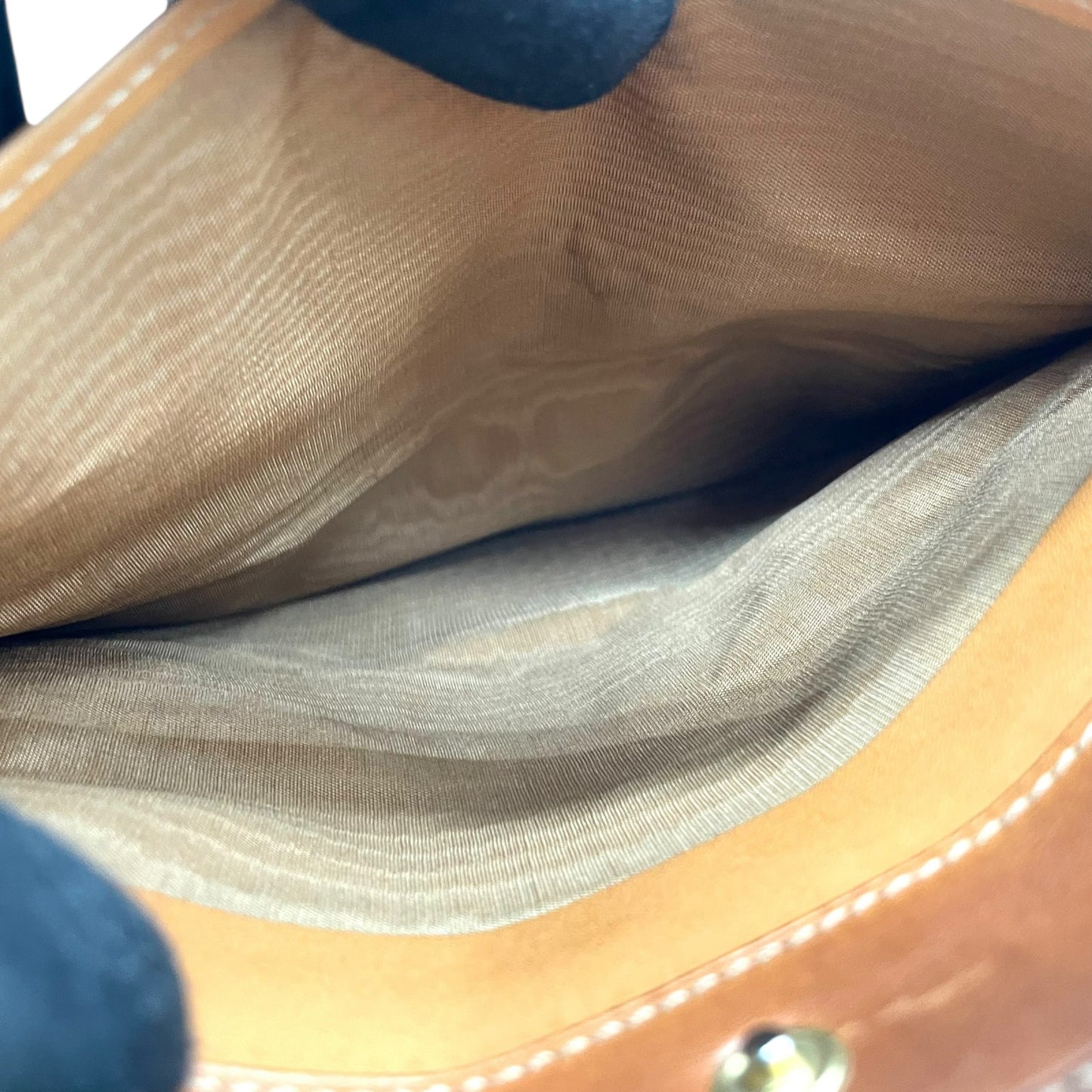 セリーヌ CELINE 長財布 折り財布 マカダム トリオンフ柄 茶色 ブラウン PVC レザー ヴィンテージ フラップ 4