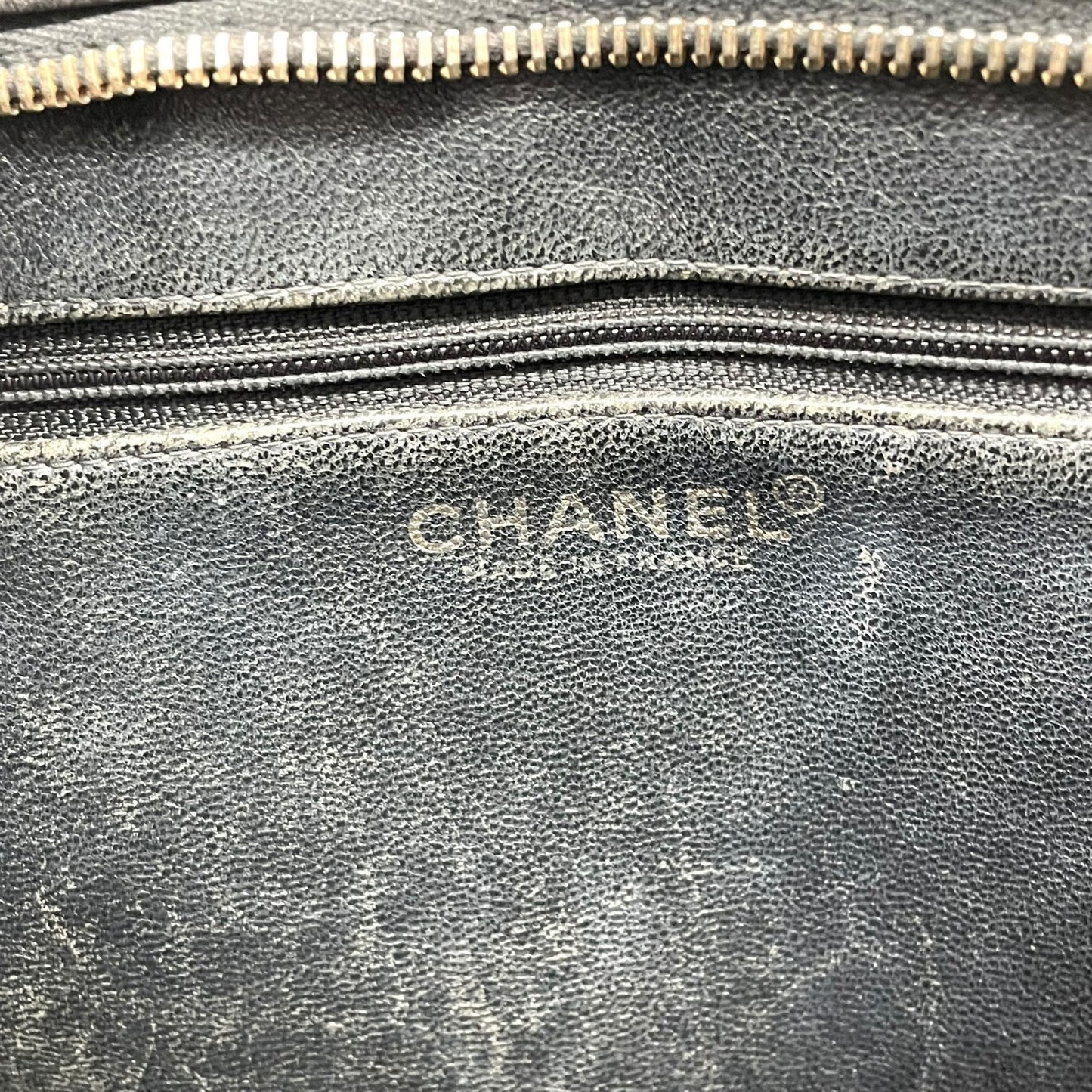 CHANEL シャネル ハンドバッグ レザー ブラック【中古】 レディース