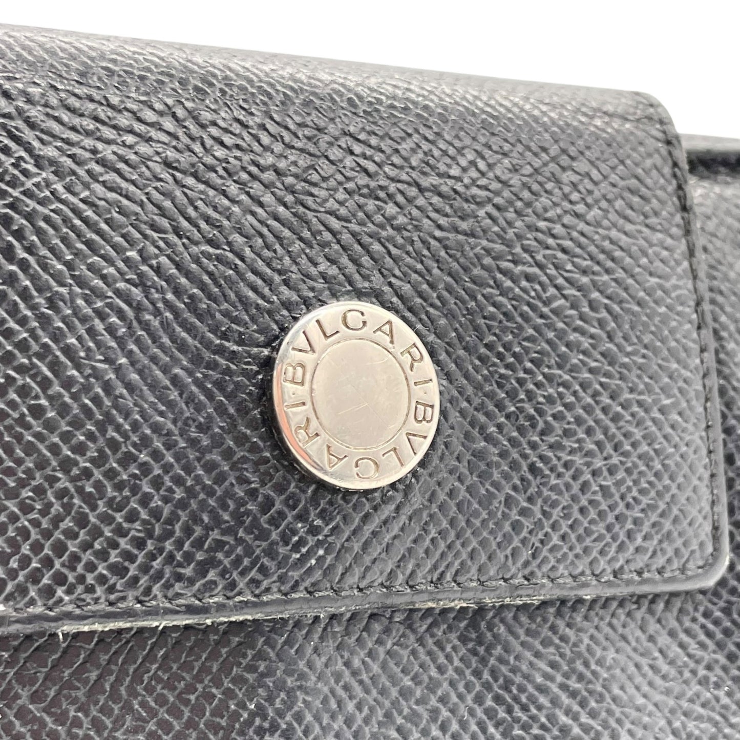 ブルガリ BVLGARI ブルガリブルガリ レザー 長財布 ブラック 黒 ロゴサークル金具 メンズ レディース ヴィンテージ ウォレット W4