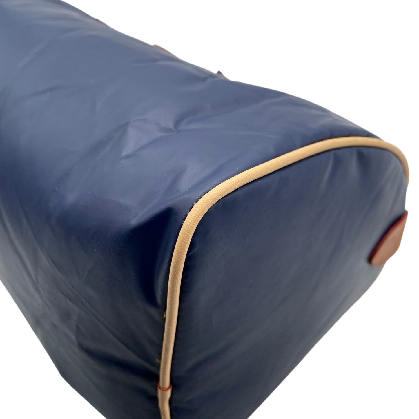 ハンティングワールド HUNTING WORLD ナイロン レザー ボストンバッグ ネイビー 紺 ブラウン 茶色 旅行 出張 軽量 メンズ レディース U17