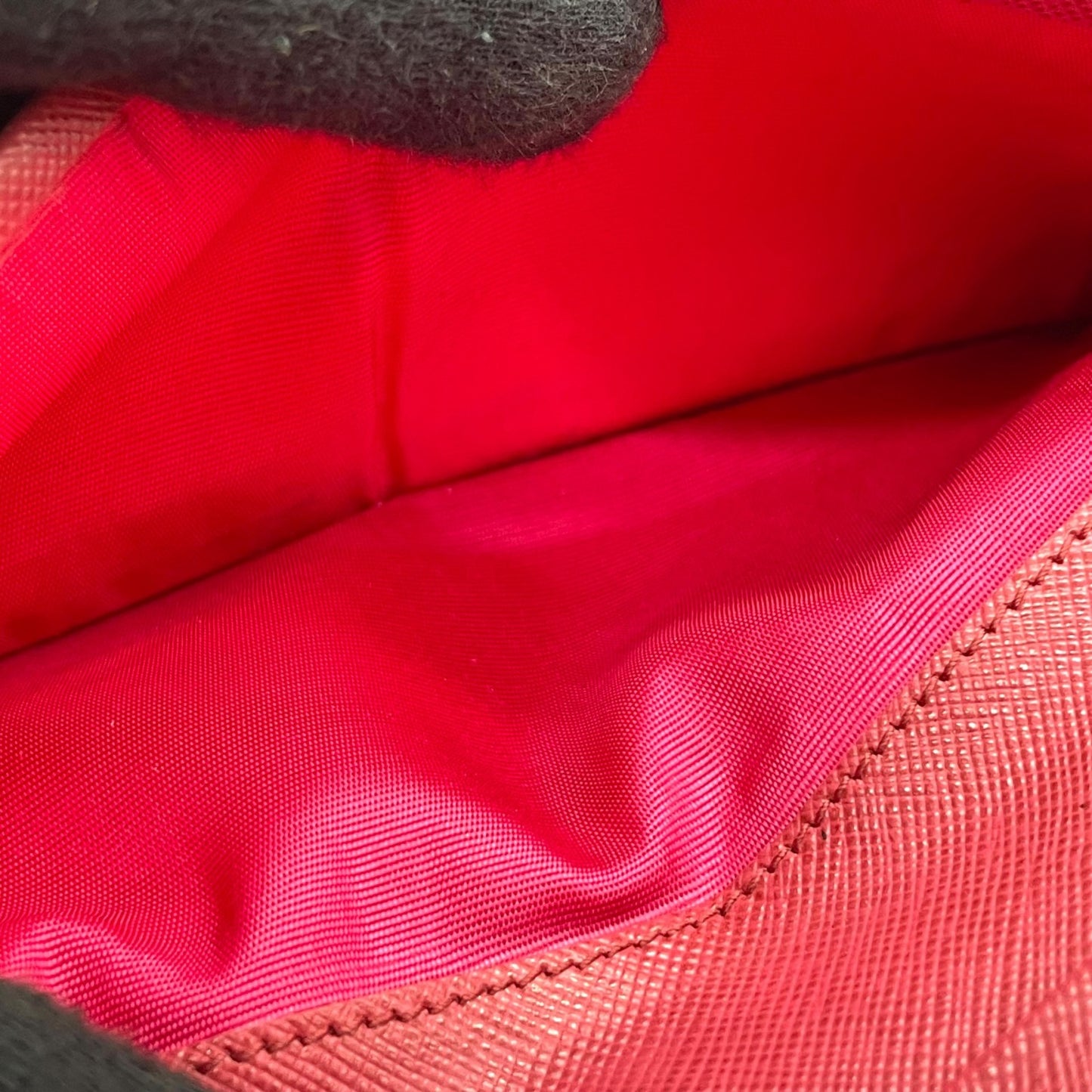 PRADA プラダ 長財布 ロングウォレット サフィアーノレザー フラップ ピンク バイカラー ゴールド金具 ロゴ レディース W3