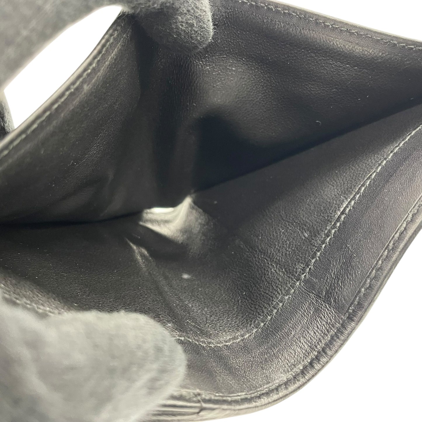 【美品】GUCCI グッチ GGキャンバス タイガーヘッド 二つ折り財布 コンパクトウォレット GG柄 虎 キャンバス レザー ブラック ゴールド金具 ヴィンテージ レディース M2