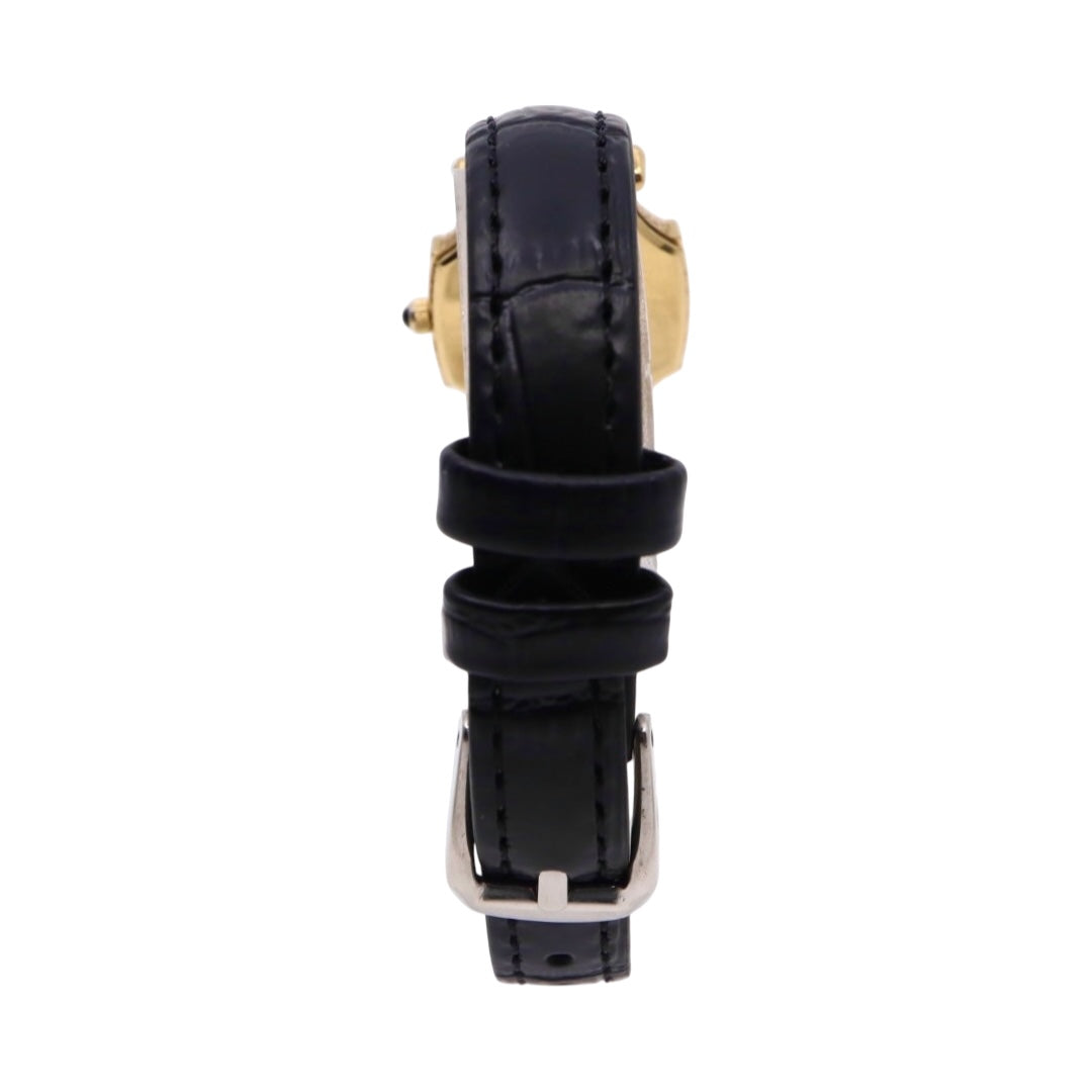 【稼働品/新品ベルト】シチズン エクセラ 腕時計 2200-221389 レディース クオーツ アナログ ローマンインデックス ブラック文字盤 ゴールド GP レザー ドレスウォッチ クラシック エレガント ヴィンテージ G9