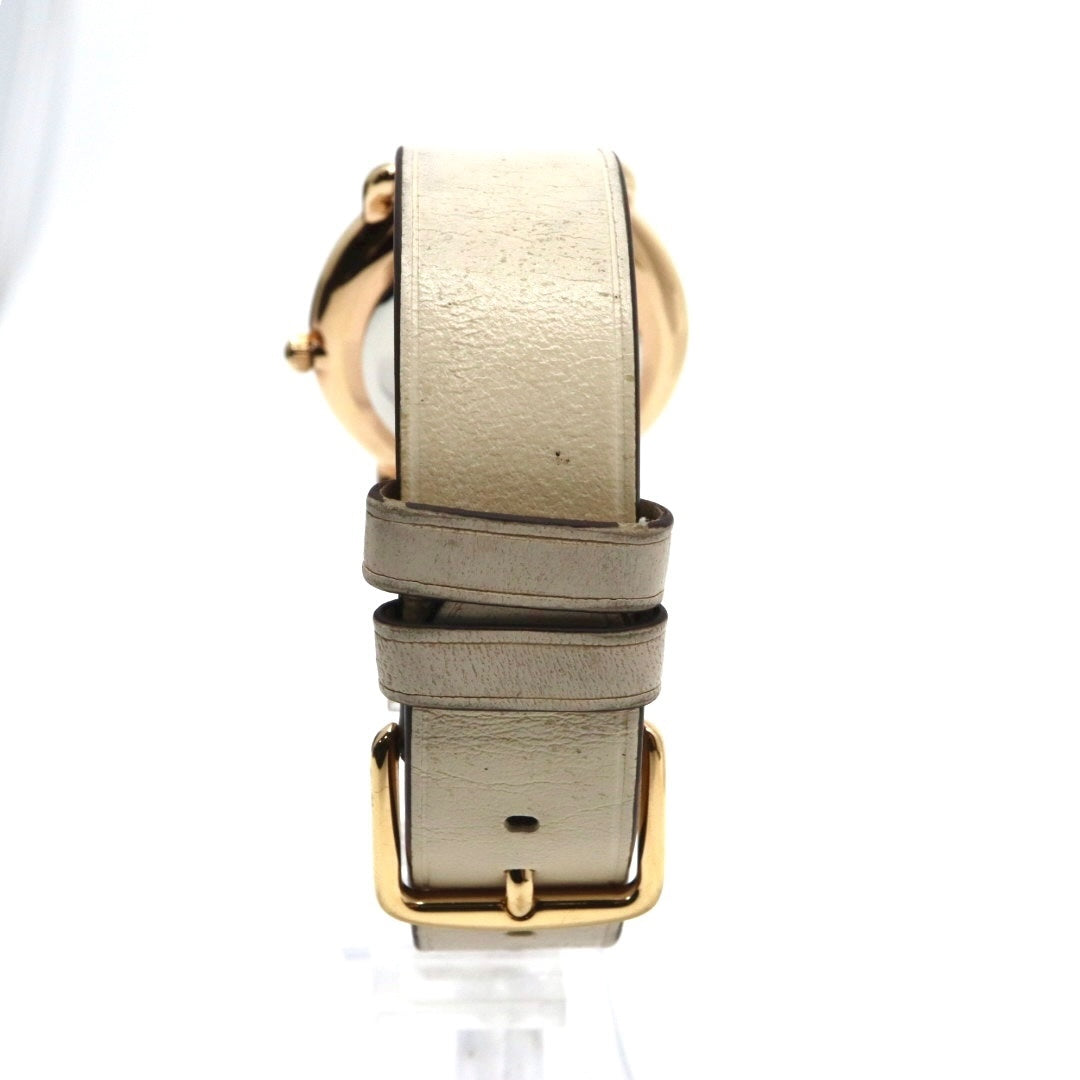 【美品】コーチ COACH 腕時計 レディース グランド GRAND ゴールド シルバー レザー 馬車ロゴ CA.158.7.34.2401 クォーツ アナログ 3針 ビジネス オフィス 通勤 通学 シンプル エレガント 上品 クラシック 純正箱付 G11