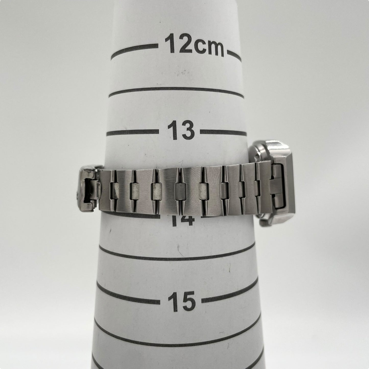 【稼働品】seiko セイコー 腕時計 2906-5250 レディース 自動巻き オートマチック ヴィンテージ アンティーク 青文字盤 デイデイト アナログ スクエア クラシック エレガント ドレスウォッチ ステンレス クリーニング済 G