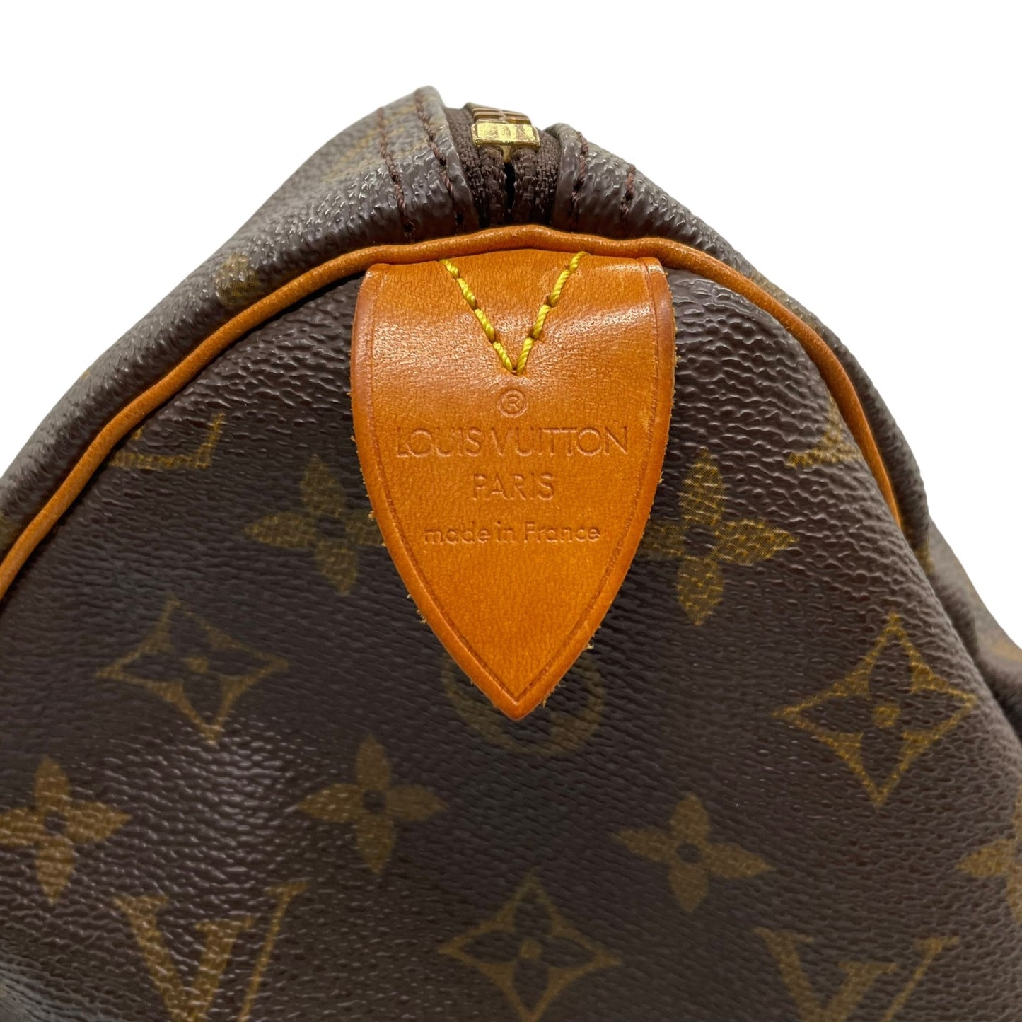 LOUIS VUITTON ルイヴィトン スピーディ35 2WAY ミニボストンバッグ モノグラム PVC レザー ブラウン ゴールド金具 M41107 レディース 斜め掛け パドロック付 E