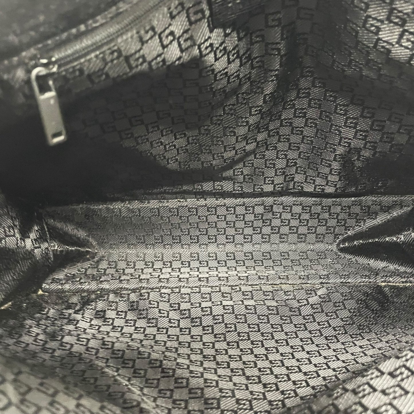 美品 GUCCI グッチ レザー ビジネスバッグ ブラック ゴールド金具 A4収納可 ハンドバッグ メンズ レディース 正規品 D