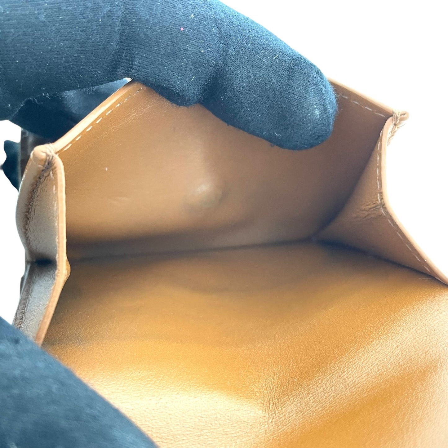 CELINE セリーヌ 三つ折り財布 トリオンフキャンバス PVC スモール コンパクトウォレット ベージュ ホワイト 10D78 レディース メンズ ユニセックス M5