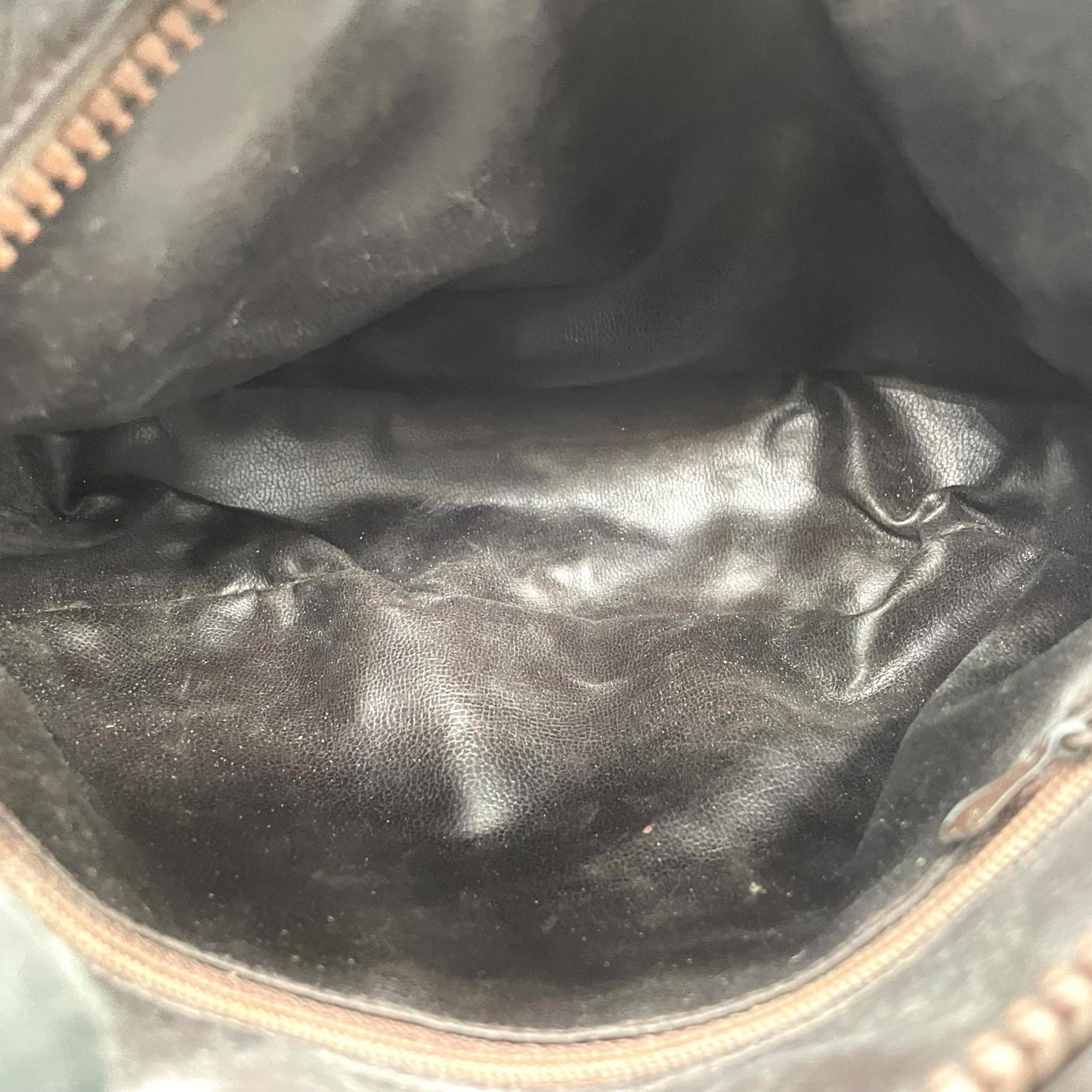 CELINE オールドセリーヌ マカダム柄 トリオンフ ショルダーバッグ 茶 ブラウン レザー ゴールド金具 斜め掛け可 ミニバッグ ポシェット レディース ヴィンテージ B1