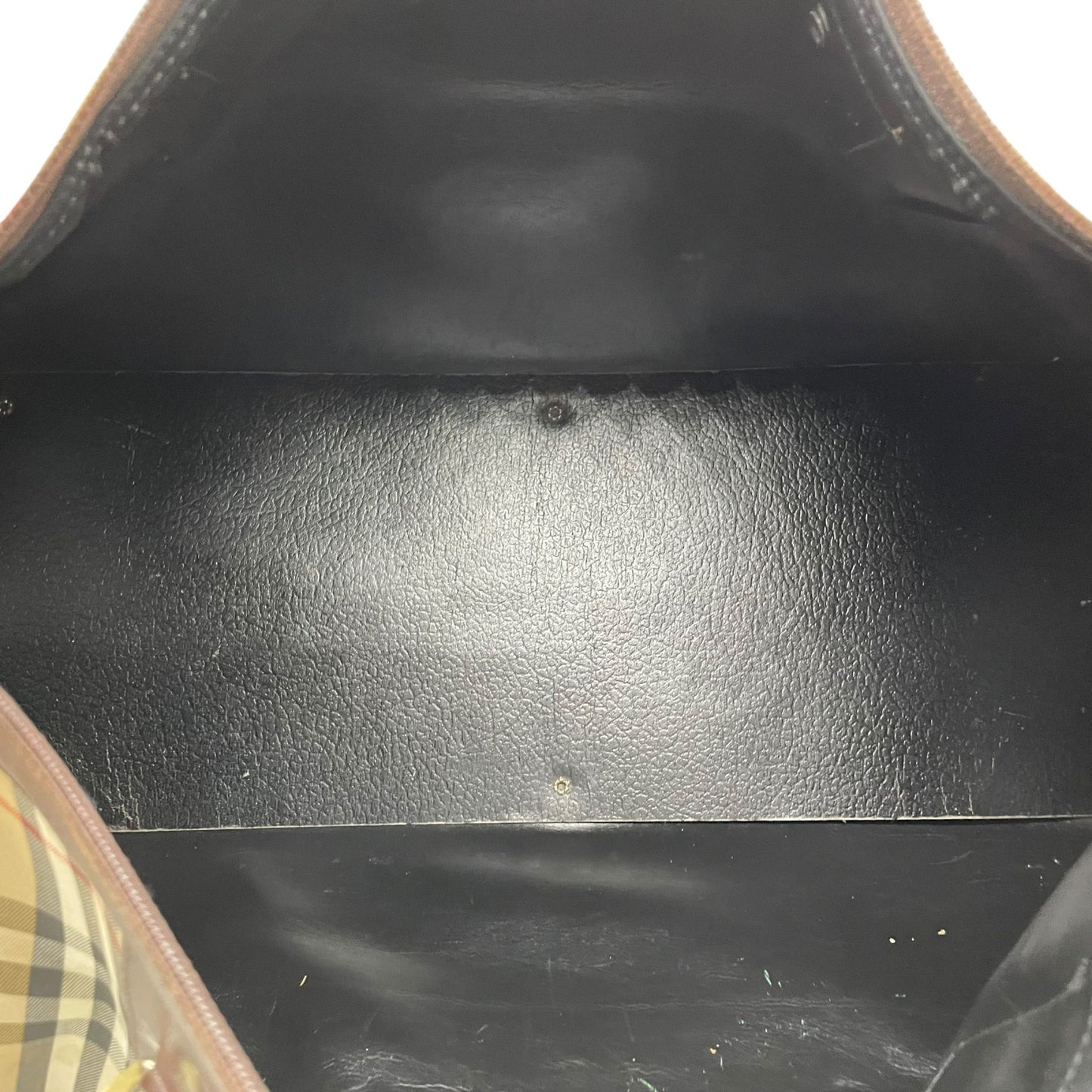 BURBERRY バーバリー ボストンバッグ ノバチェック シャドーホース ベージュ ブラウン キャンバス レザー ゴールド金具 チェック柄 ホースロゴ メンズ レディース ヴィンテージ D