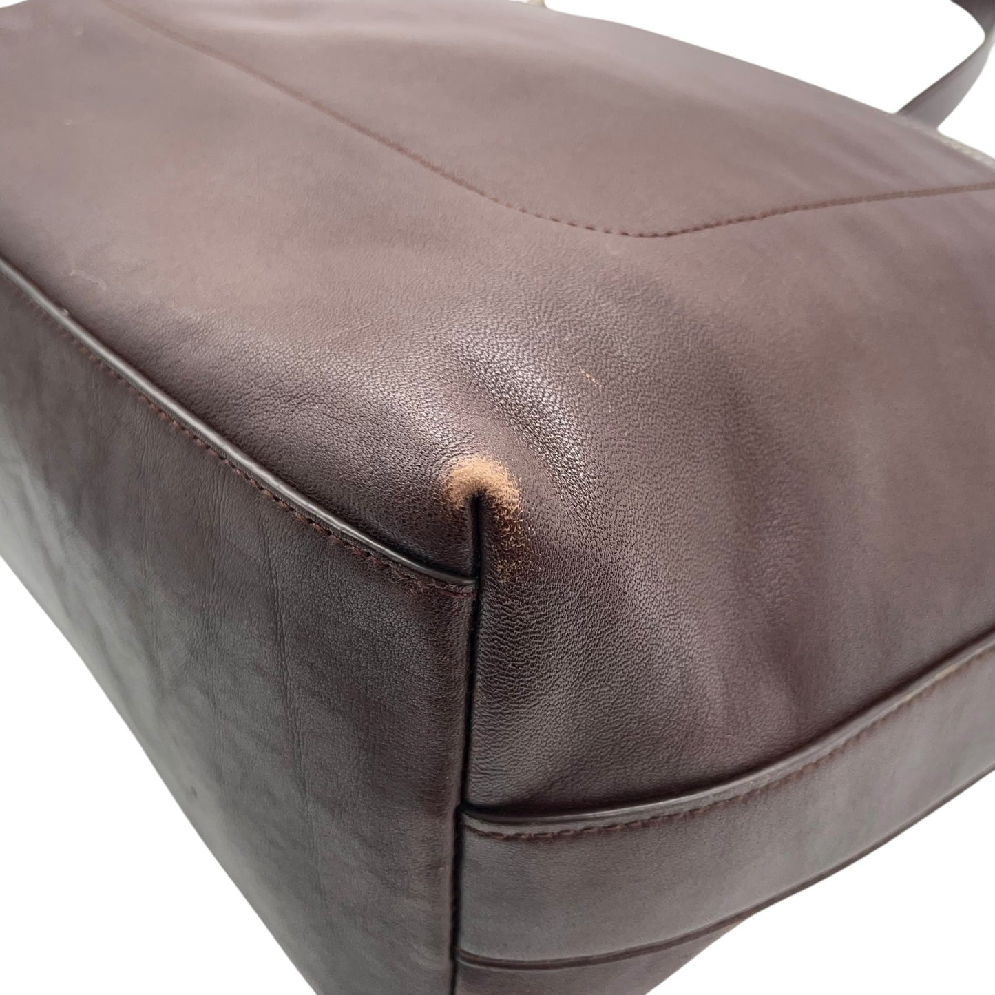 COACH コーチ オールドコーチ レザー ショルダーバッグ ダークブラウン 茶 ヴィンテージ U2 本革 クロスボディ 斜め掛け可 シンプル クラシック Old Coach Shoulder Bag