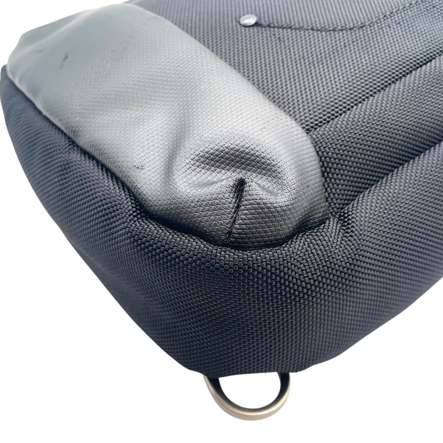 アオキング AOKING ショルダーバッグ ボディバッグ 黒 ブラック ナイロン 撥水 多機能 PC収納 メンズ S83