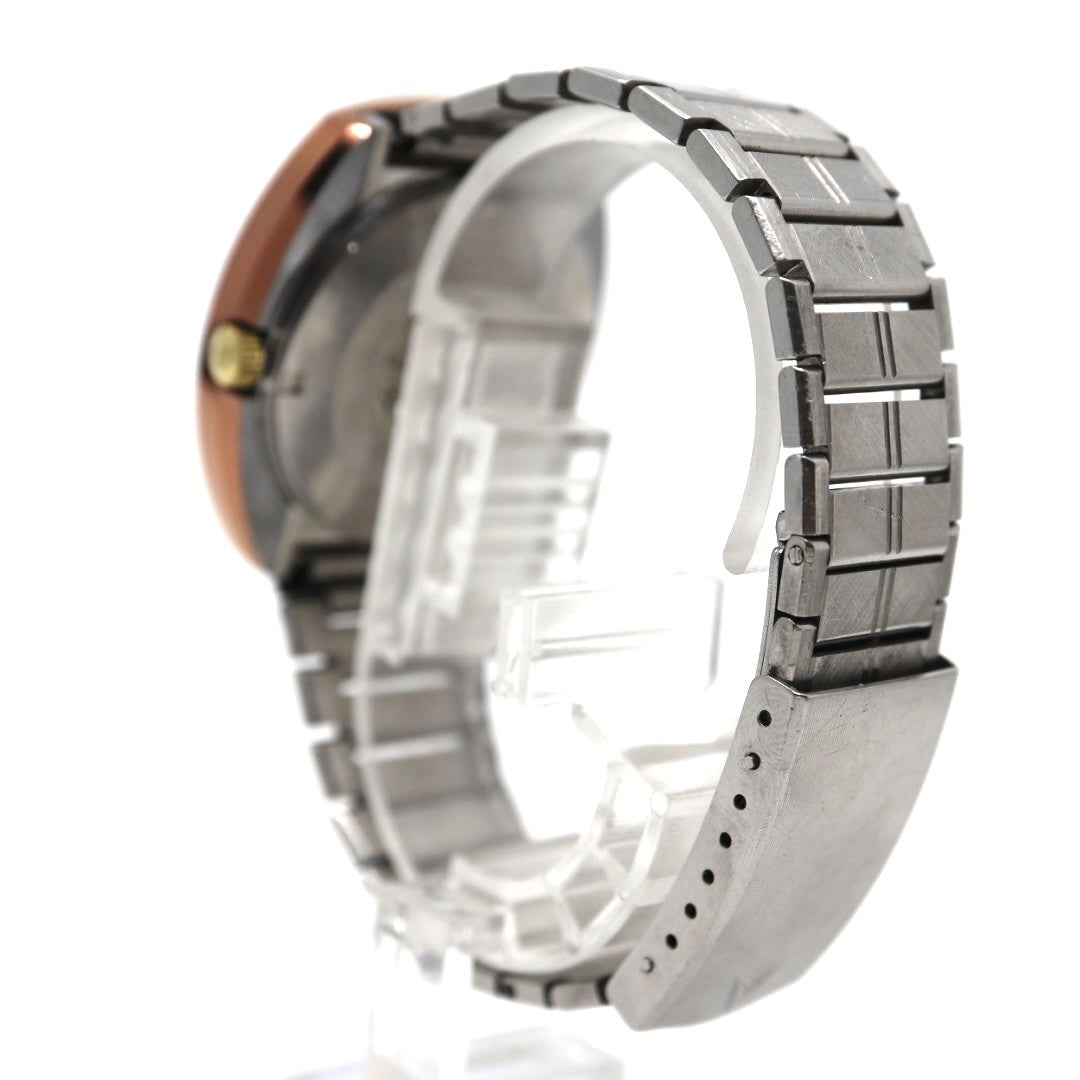 美品　ラドー　バルボア　腕時計　緑文字盤　カットガラス　ヴィンテージ　BREITHORN　ラウンド　自動巻　RADO　BALBOA　ブライトホルン　超硬ケース　アナログ　メンズ G4